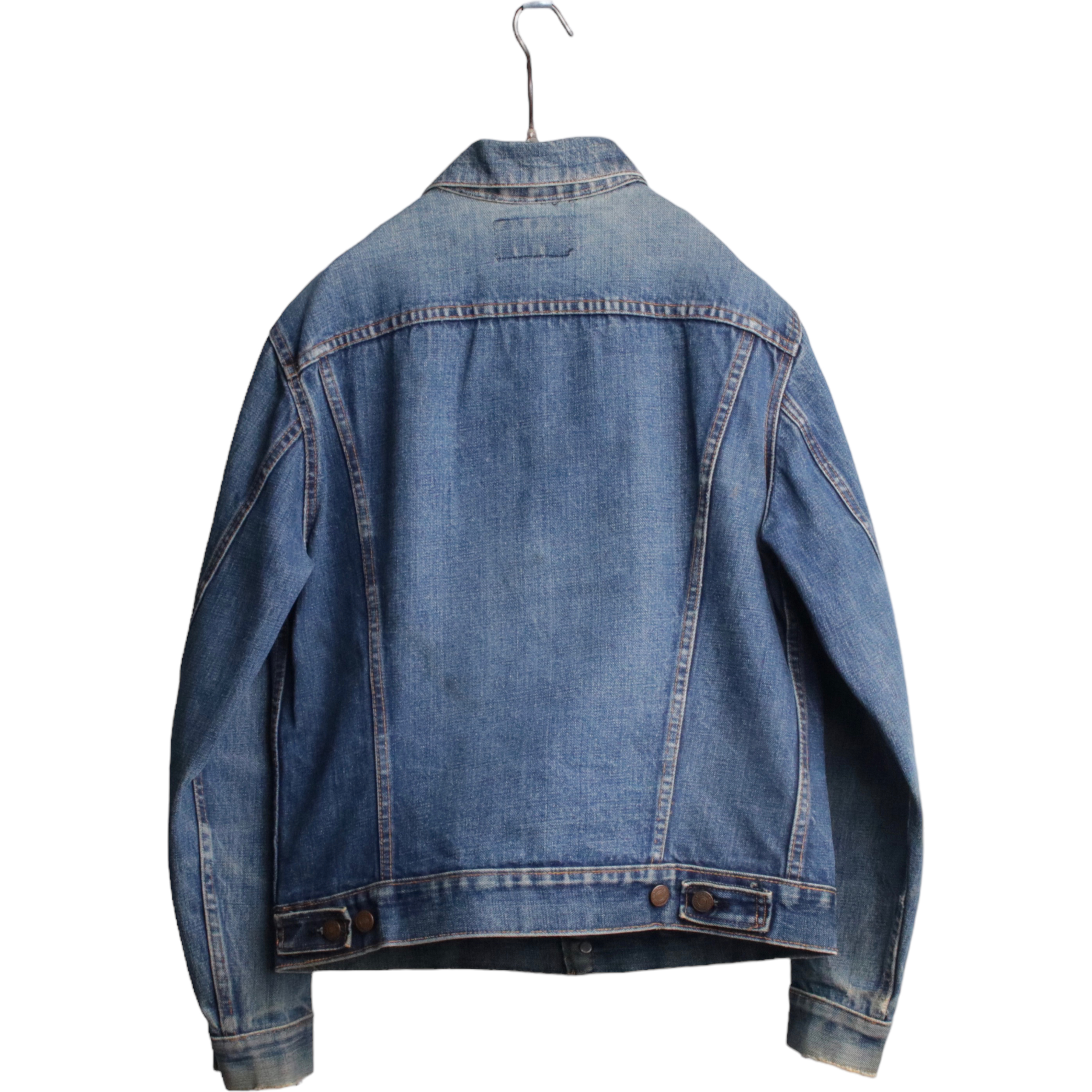 70s Levis リーバイス 70505E ビッグE デニムジャケット ケアタグ ボタン裏刻印525 42程