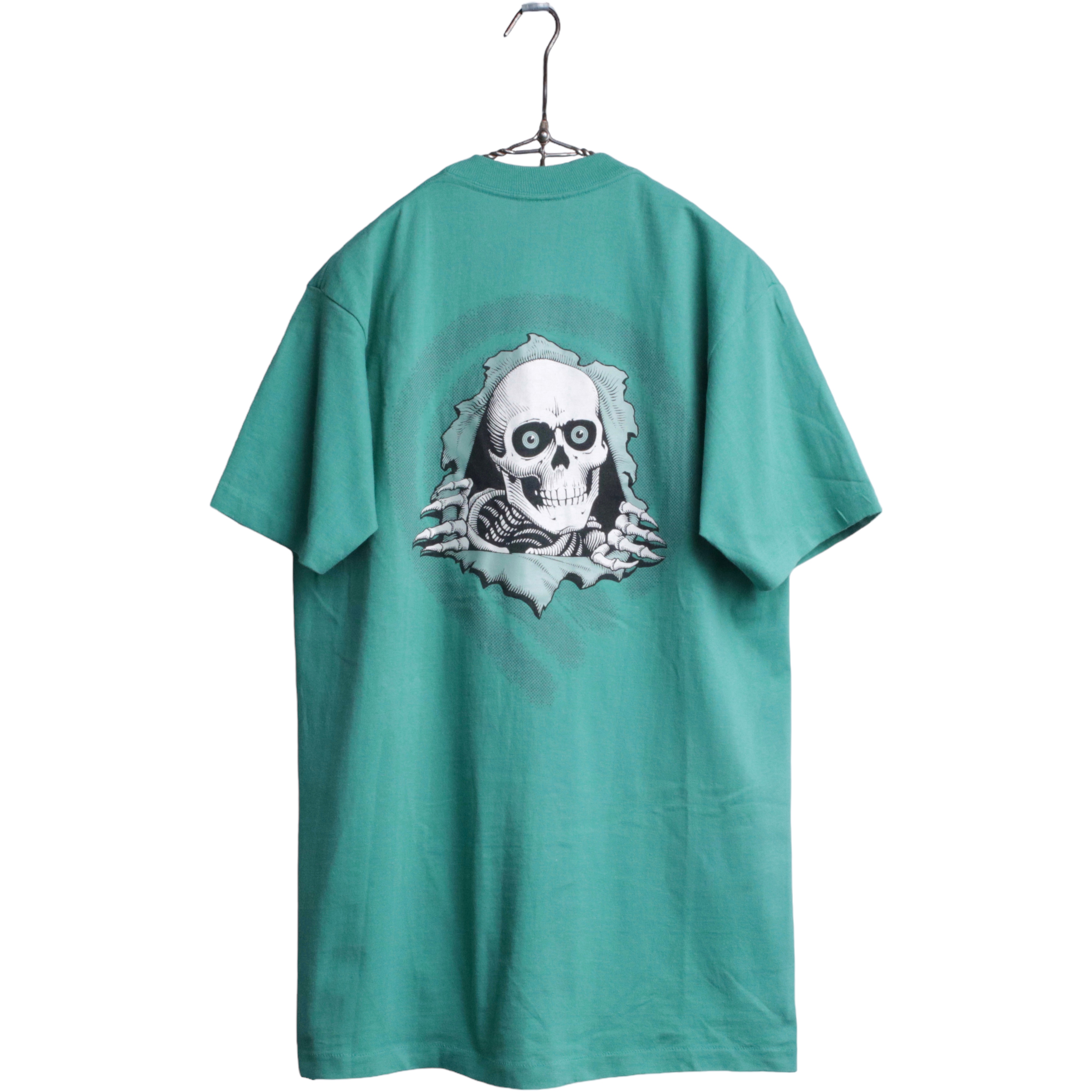 80s POWELL PERALTA パウエル ペラルタ BONES RIPPER Tシャツ スケート