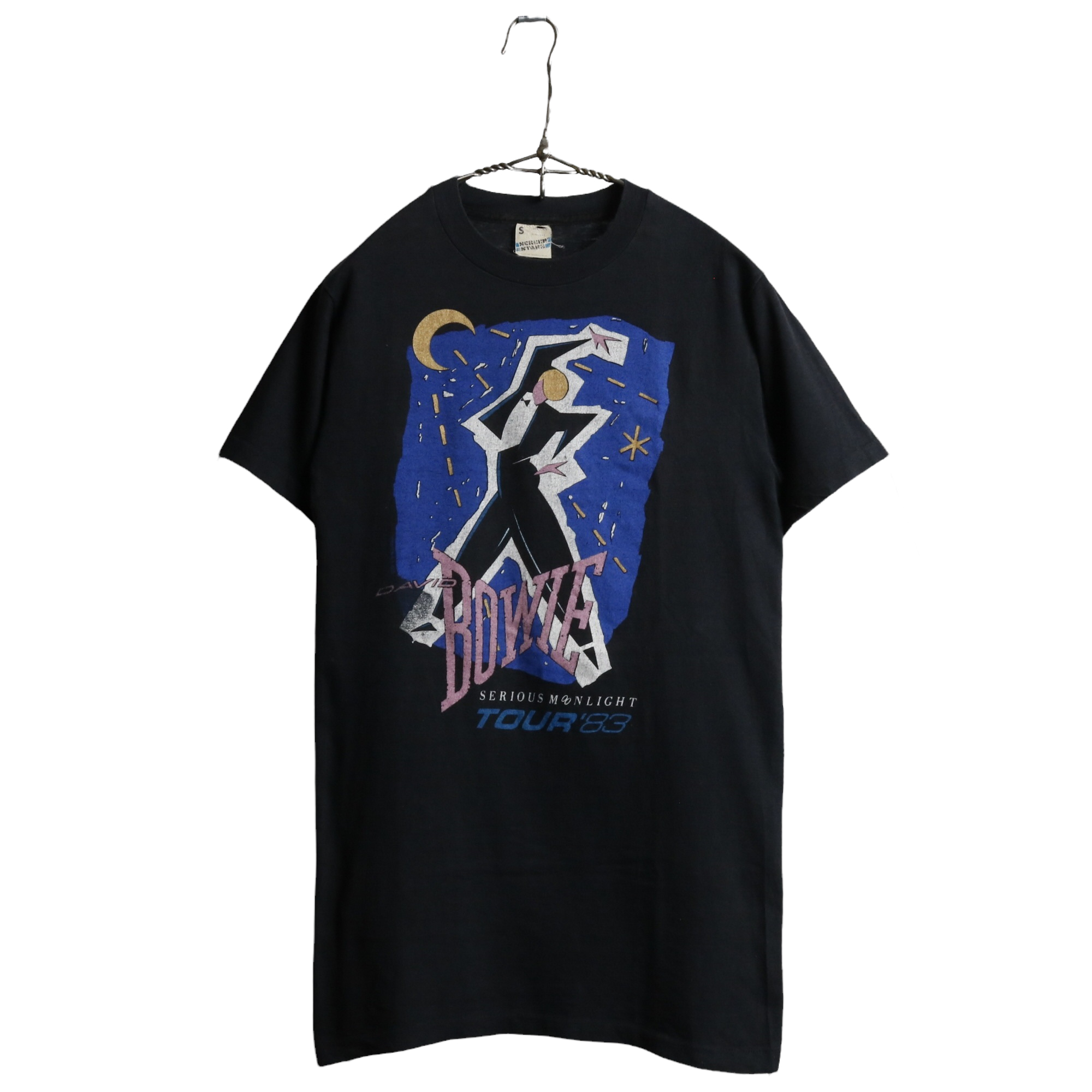 80s ヴィンテージ DAVID BOWIE デヴィッドボウィ ツアーTシャツ 83年