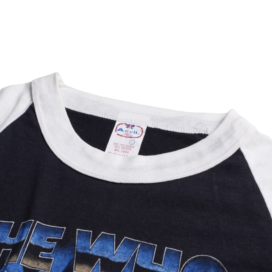 80年代 THE WHO ザ フー ラグラン バンドTシャツ ©️1982 Anvilボディ L