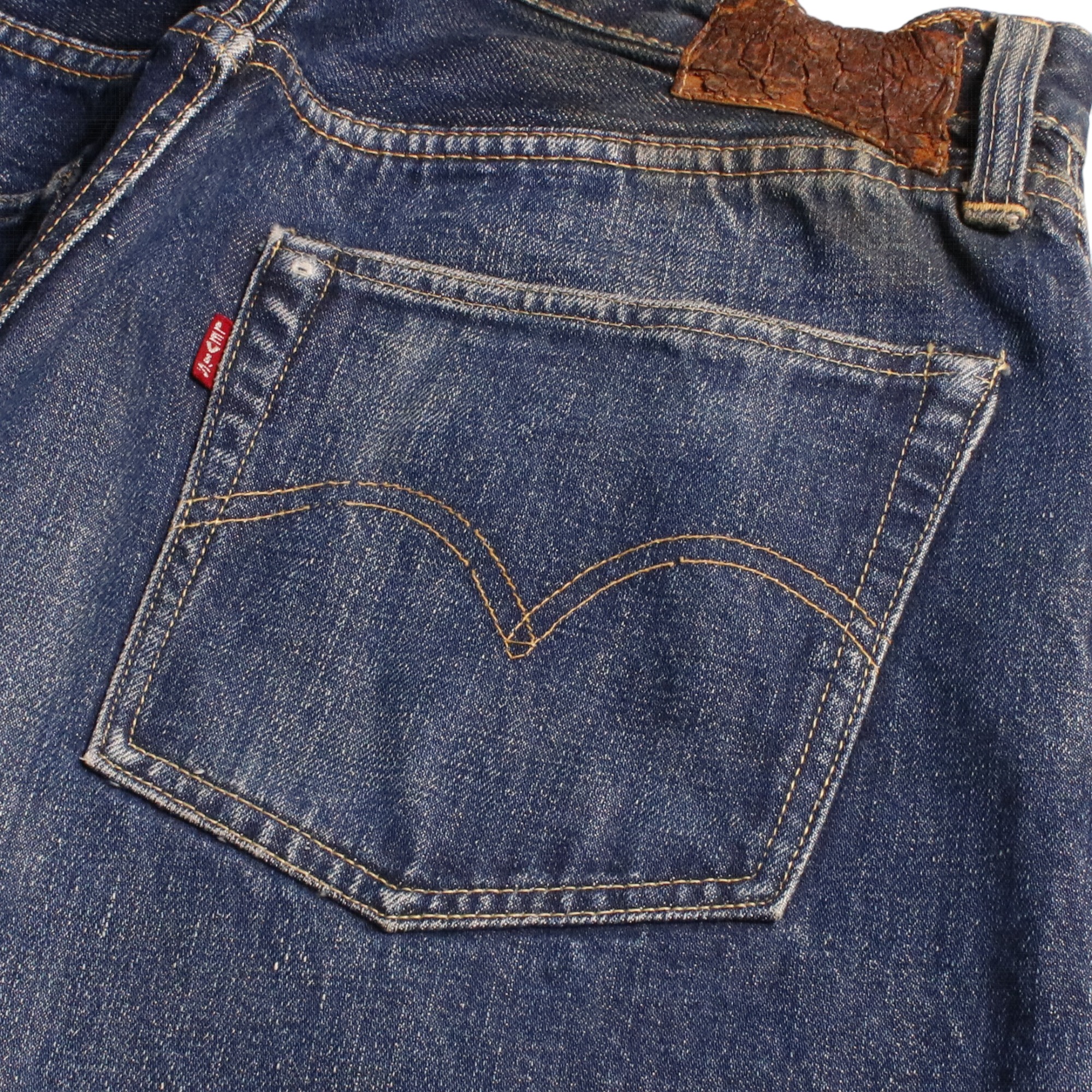 40s Levis リーバイス 501XX 47モデル デニム ジーンズ 片面タブ ボタン裏無刻印 オンセット W31L30.5