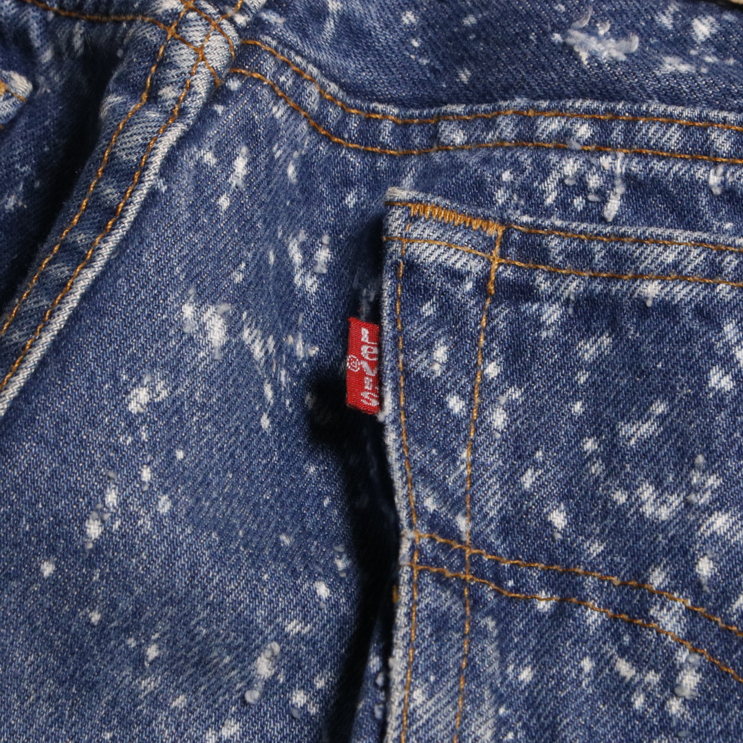 80s Levis リーバイス 501 ギャラクティックウォッシュ デニムジーンズ 501-0129 USA製 W30L32.5