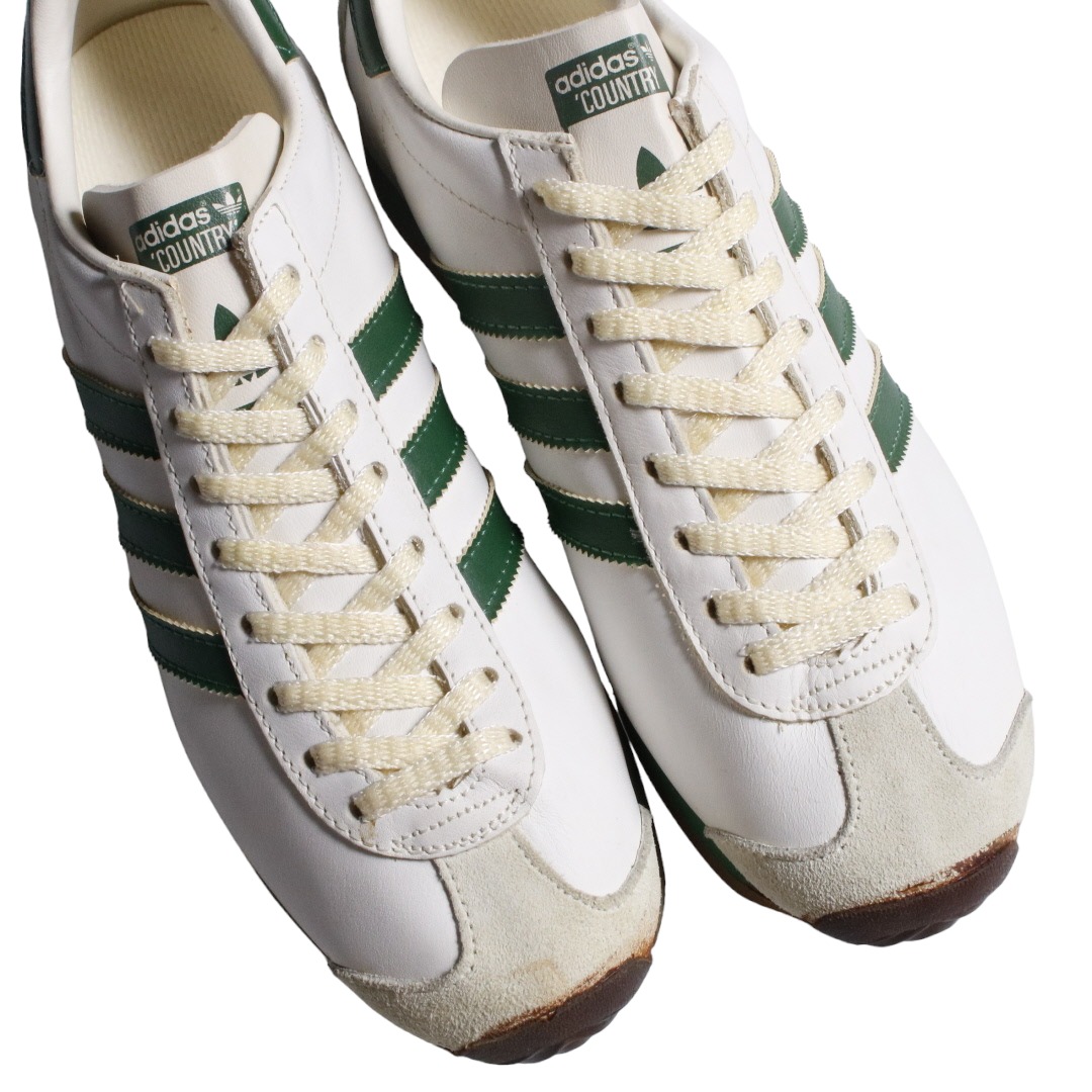 70s Adidas アディダス COUNTRY カントリー スニーカー デッドストック フランス製 7