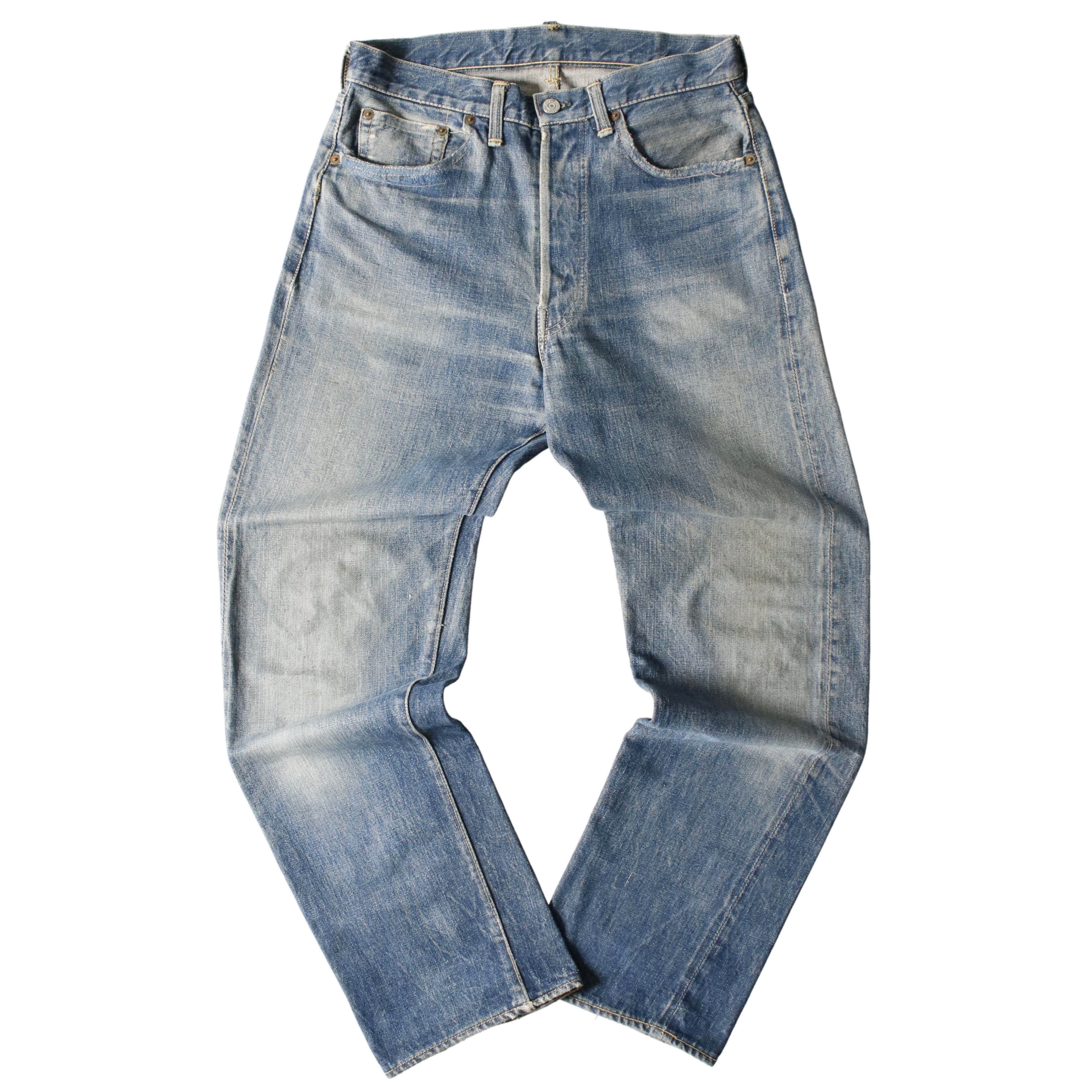 ACORN VINTAGE CLOTHING ONLINE | ヴィンテージ古着屋の通販 / 40s ヴィンテージ Levis リーバイス 501XX デニムジーンズ 47モデル 片面タブ 革パッチ W31L30 ACORN VINTAGE CLOTHING ONLINE | ヴィンテージ古着屋の通販 / 40s ヴィンテージ Levis リーバイス 501XX デニムジーンズ 47モデル 片面タブ 革パッチ W31L30