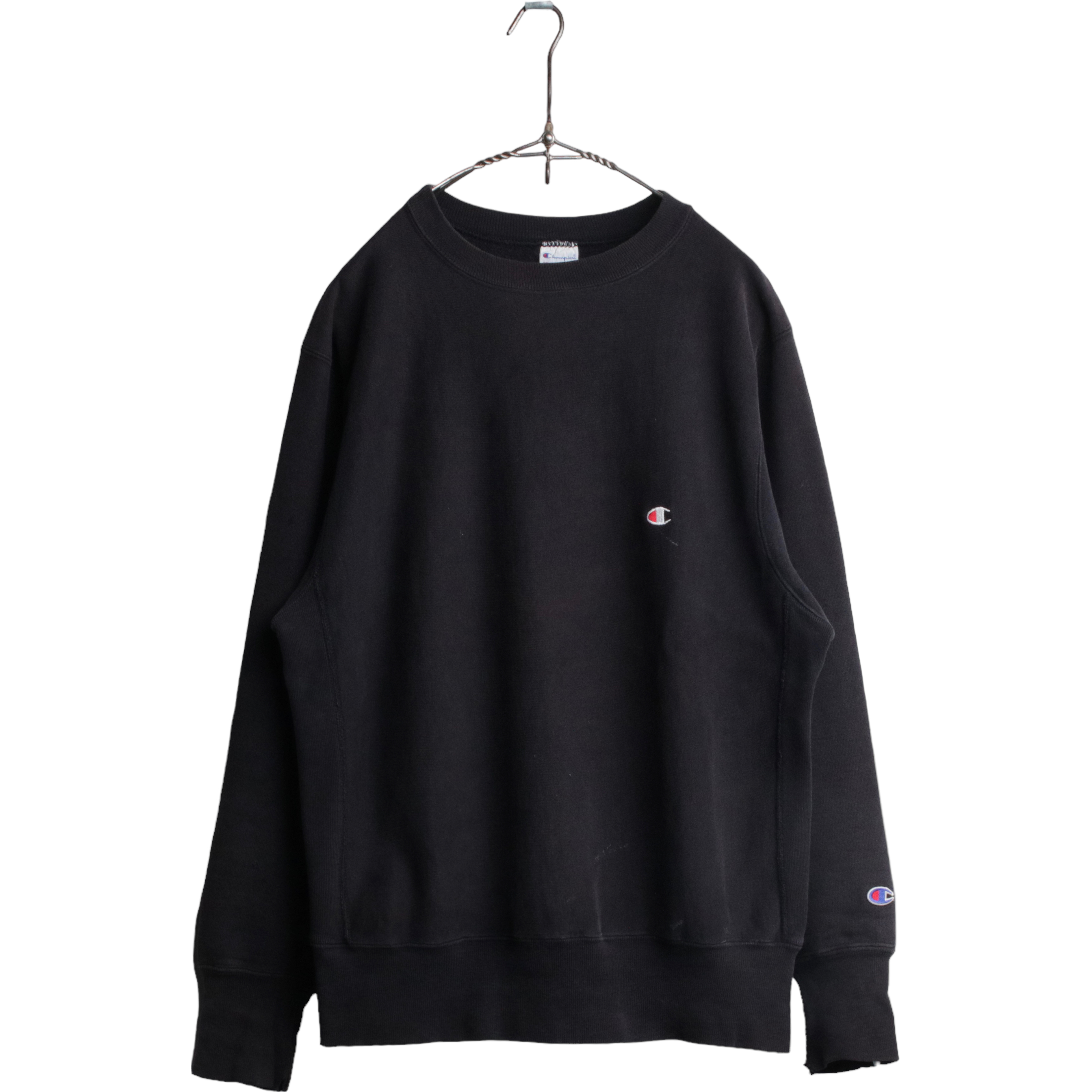 Champion リバースウィーブ　Black Vintage