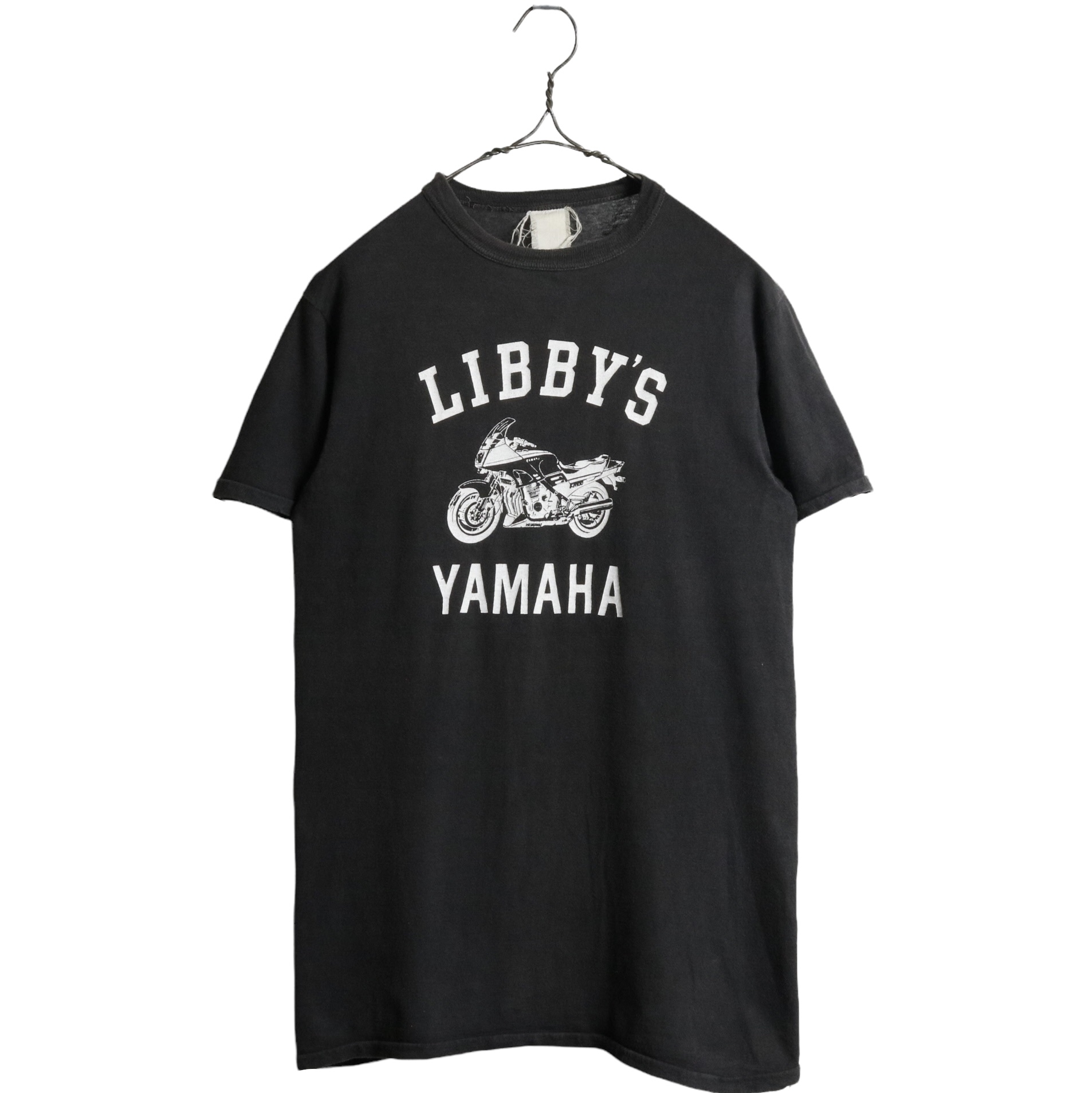 80s ヴィンテージ YAMAHA ヤマハ バイク バイカー Tシャツ コットン