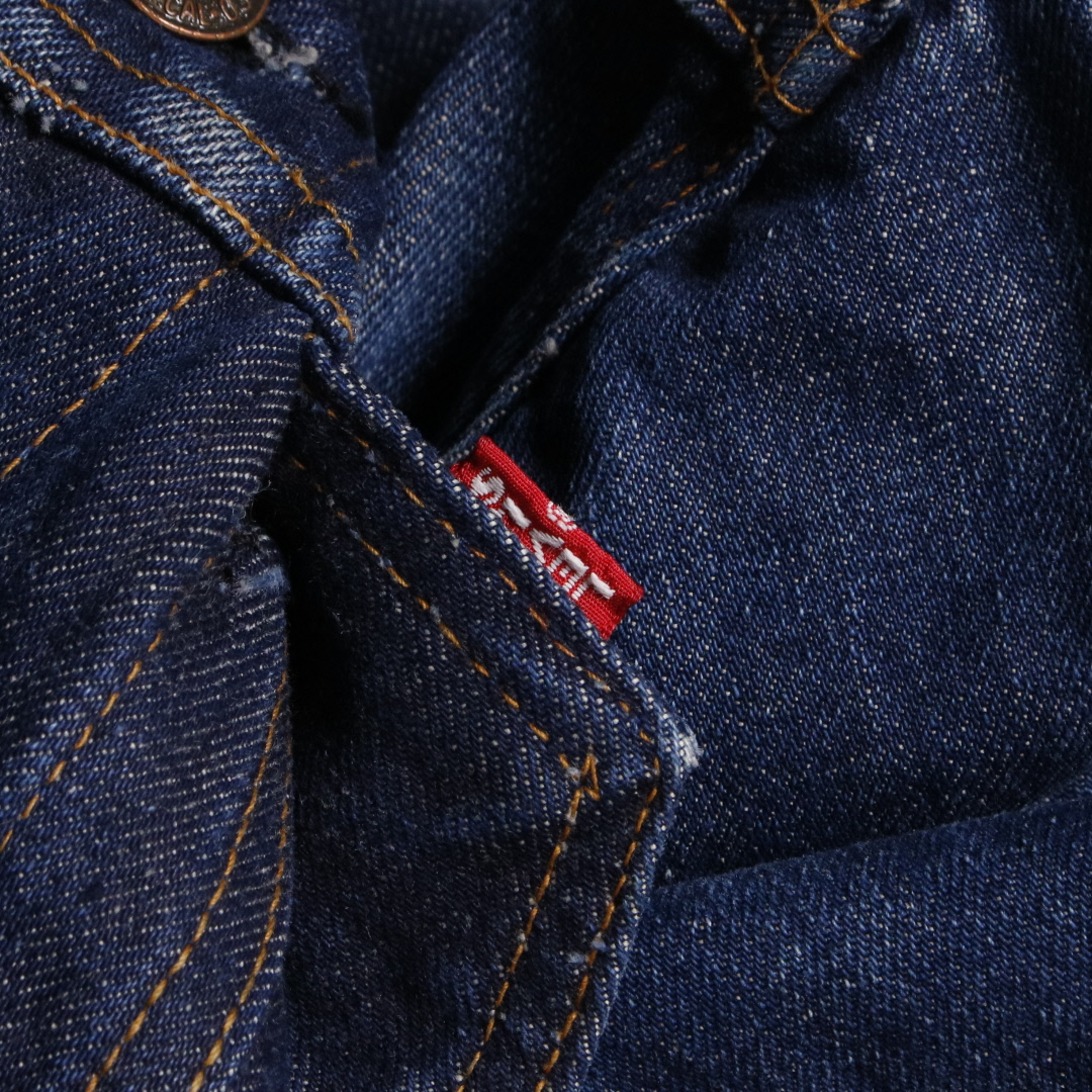 Levi's デニムベスト ビッグE 刻印350 70505-0217 38