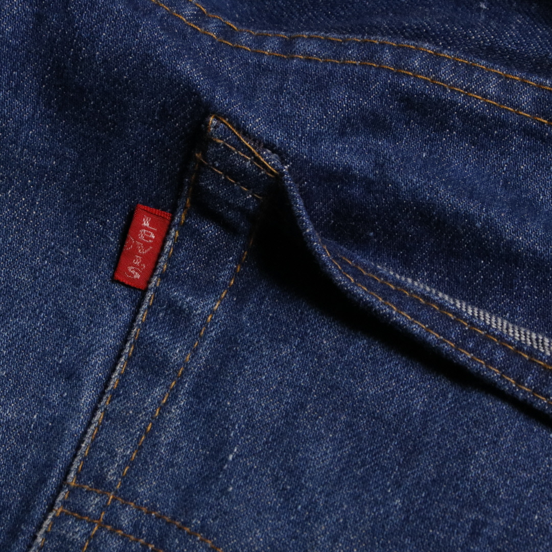 70s Levis リーバイス 505e シングル デニムパンツ 42TALON ボタン裏刻印5 W37.5L32.5