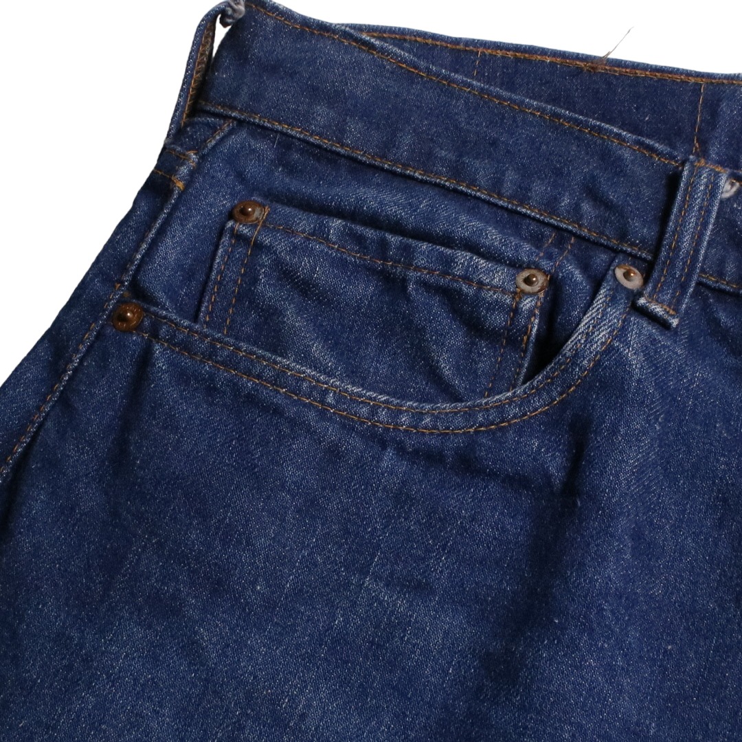 70s Levis リーバイス 505e シングル デニムパンツ 42TALON ボタン裏