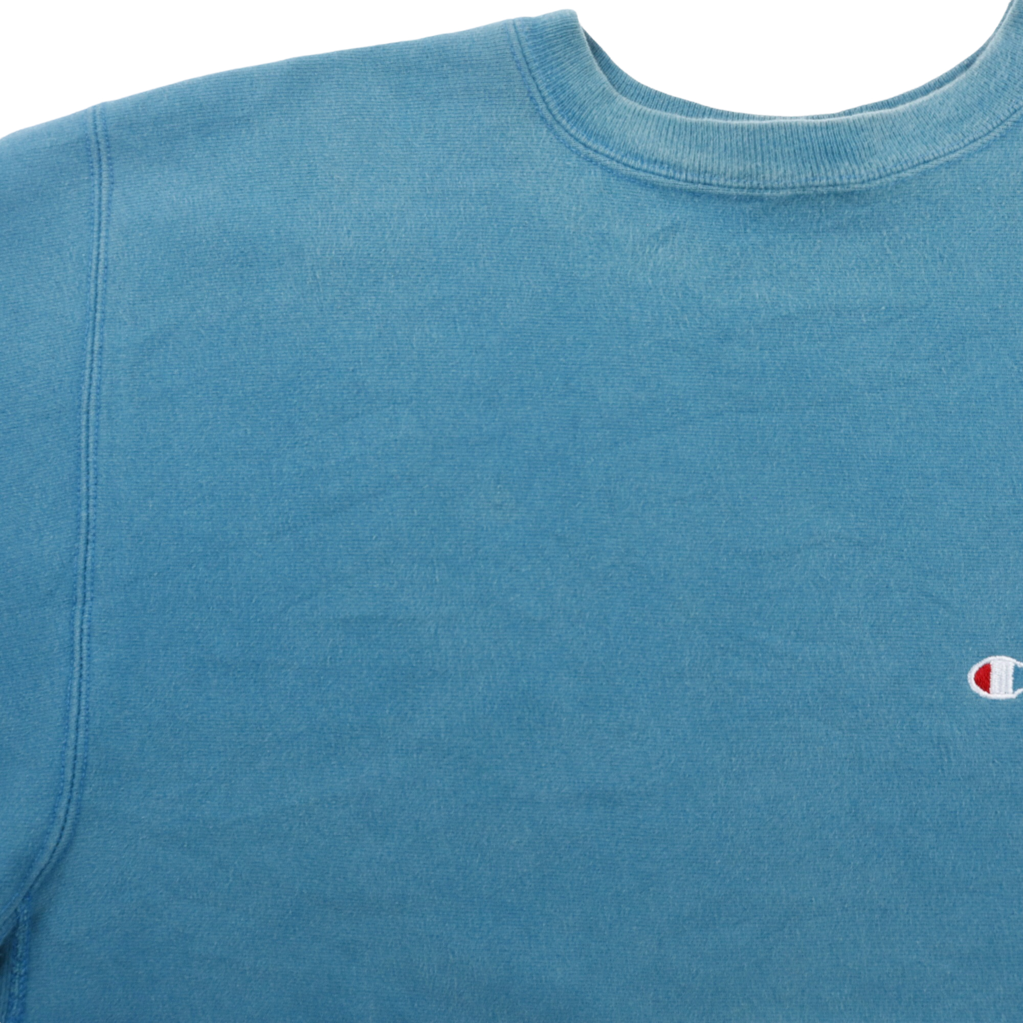 Champion◇REVERSE WEAVE/90s/刺繍タグ/袖目無し/スウェット/L