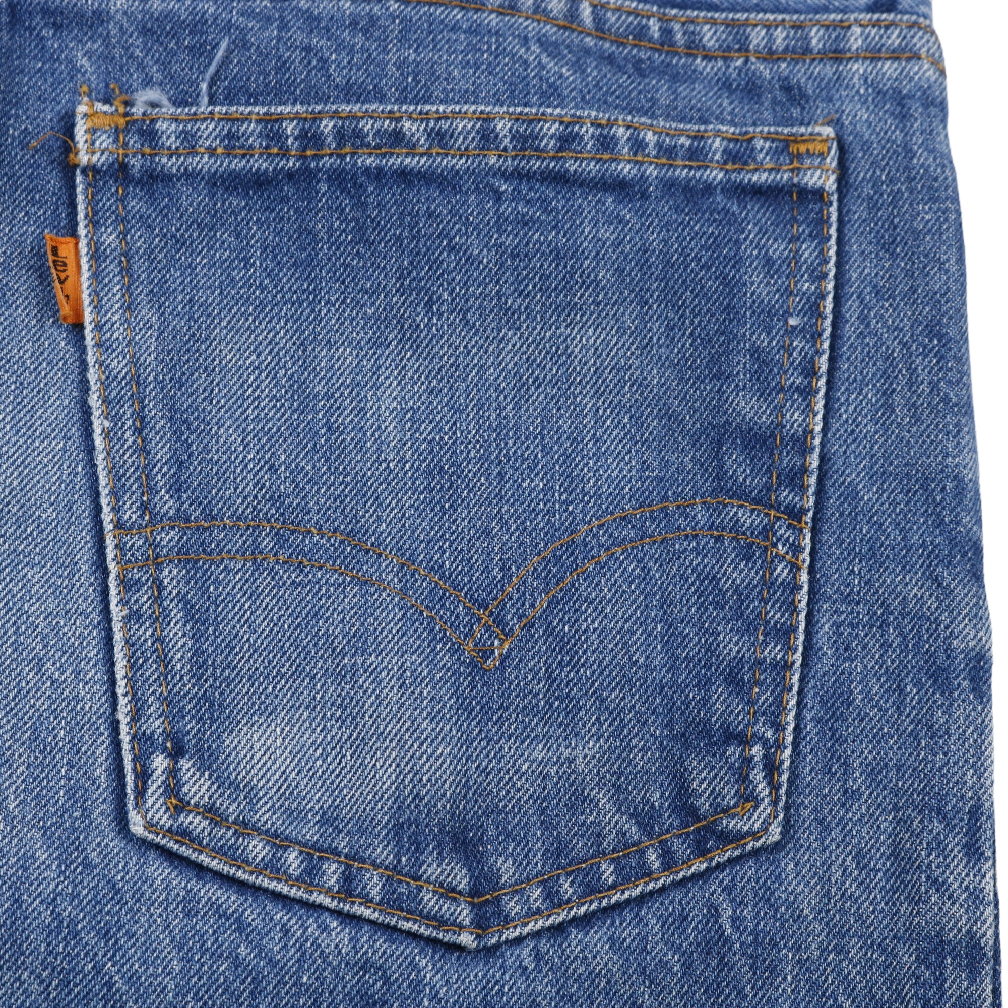 70s ヴィンテージ Levis リーバイス 646 スモールe Small e デニム