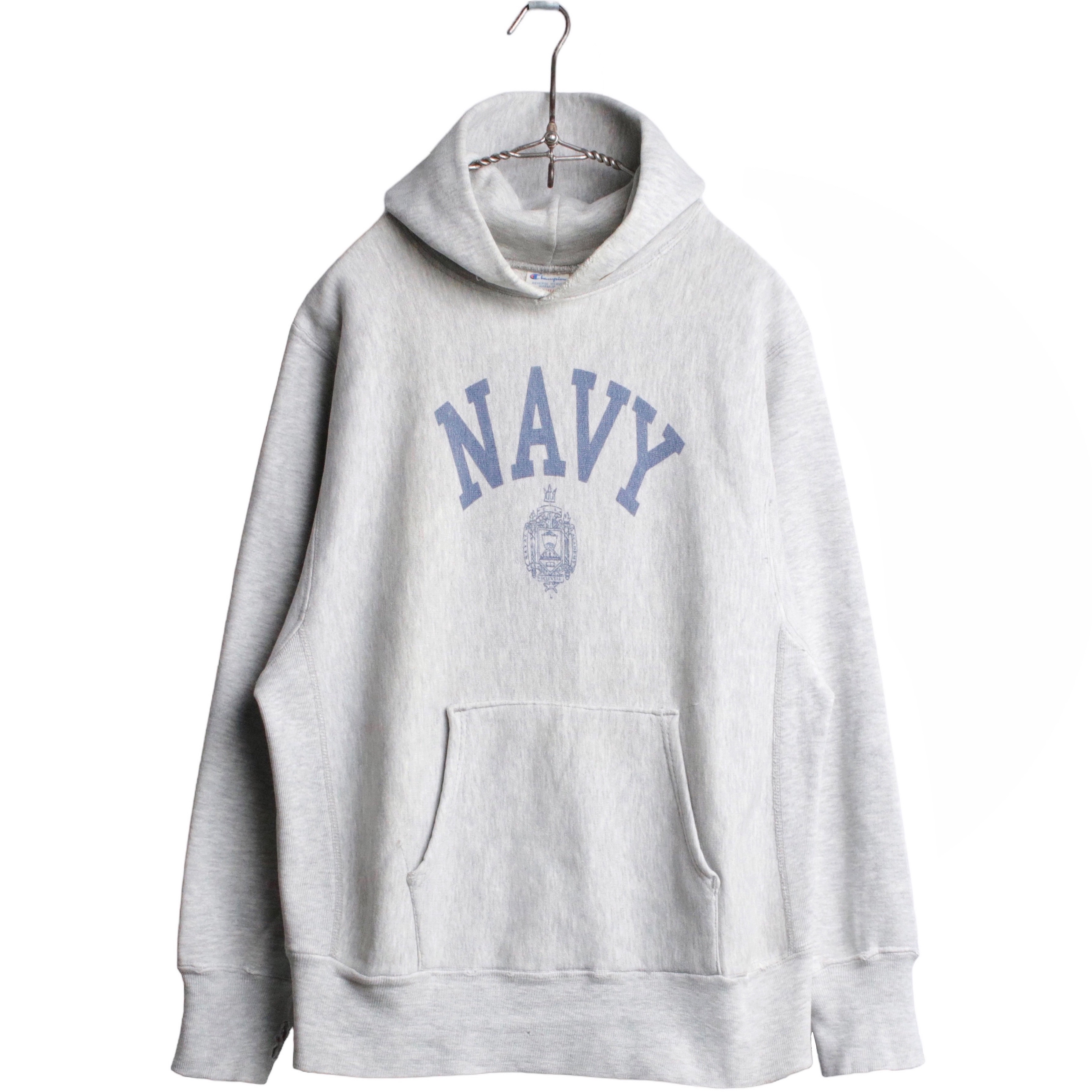 CHAMPION REVERSE WEAVE US NAVY リバース パーカーUSN