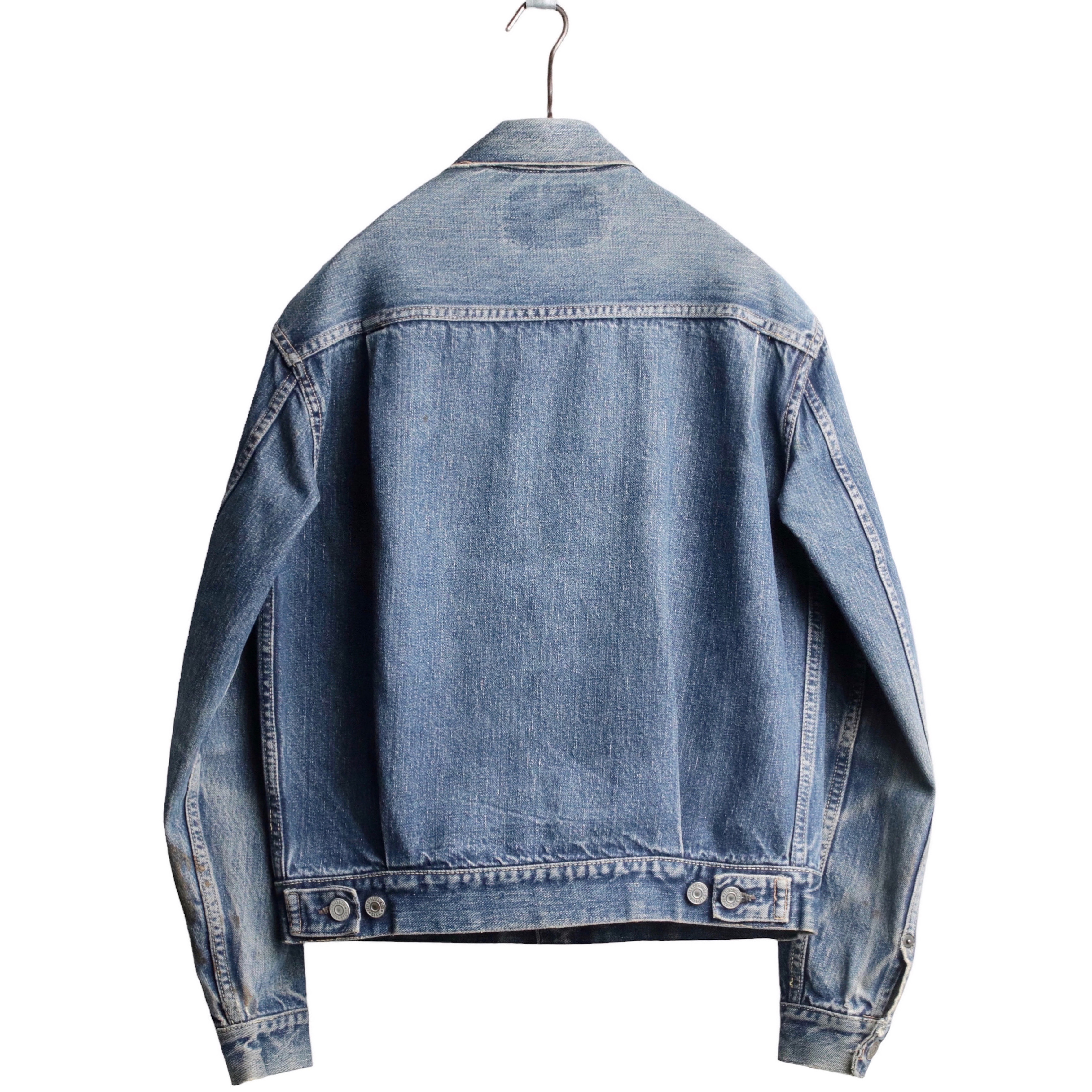 50s Levis リーバイス 507XX 2nd セカンド デニムジャケット ボタン裏