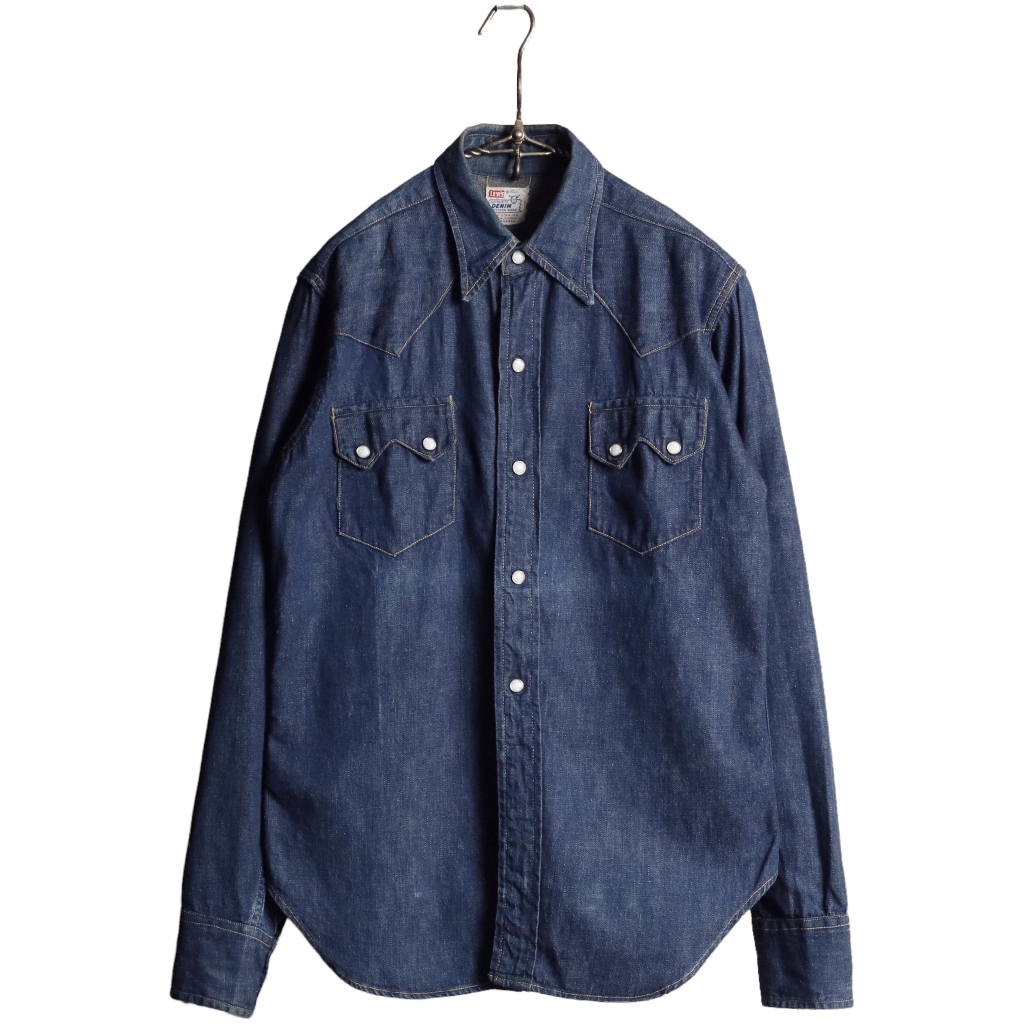 50s ヴィンテージ Levis リーバイス ショートホーン デニム ウエスタン