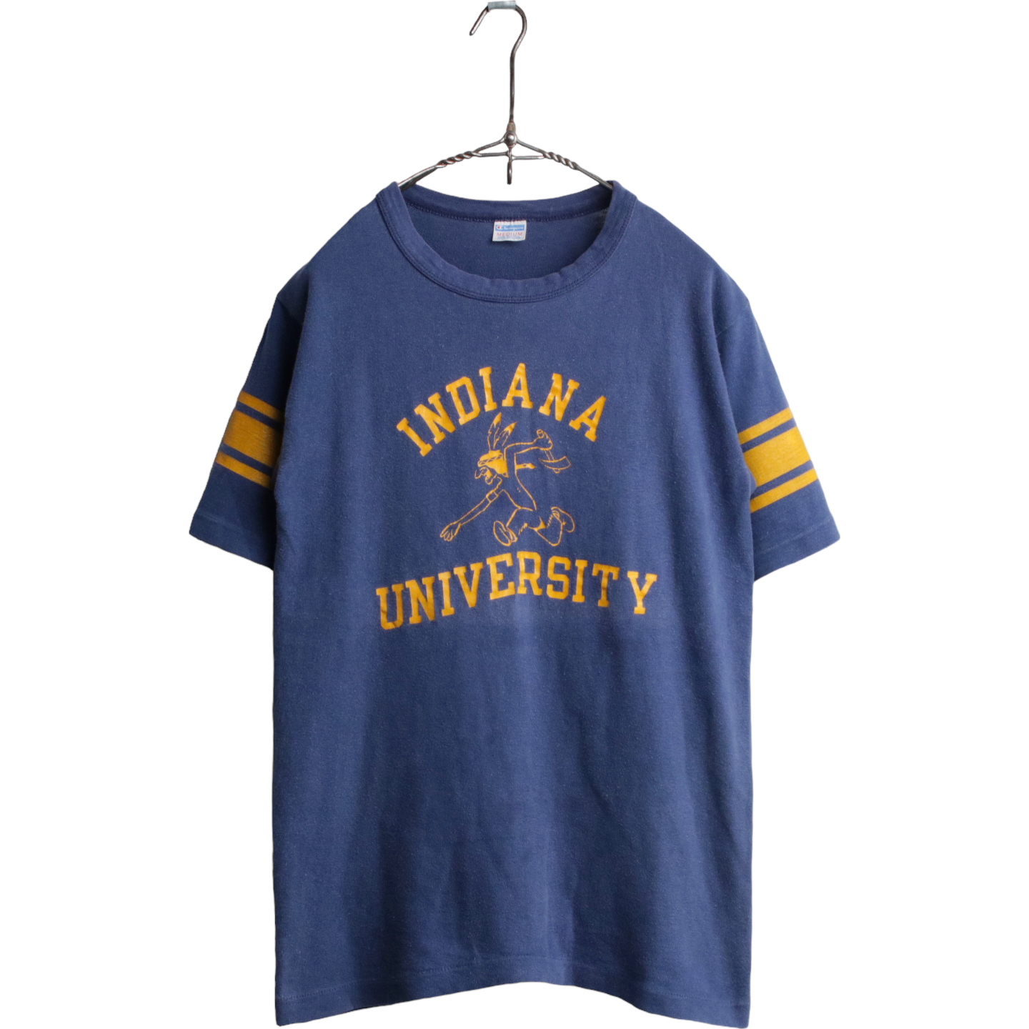 70s Champion WIN フットボールTシャツ OHIO STATE 表記L 後期