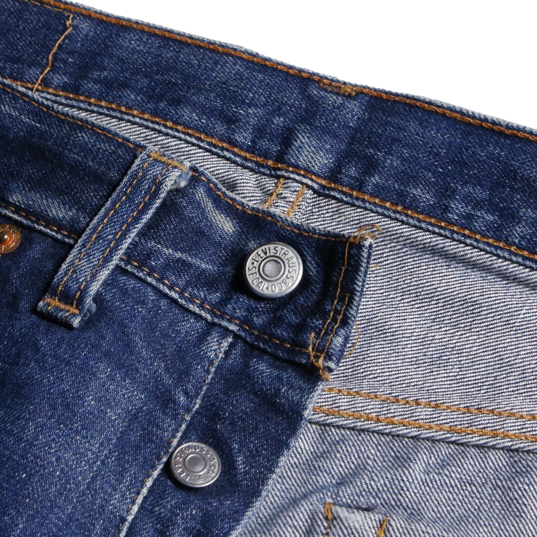 70s Levis リーバイス 501E Big E ビッグE デニムパンツ ジーンズ ヒゲ ボタン裏刻印6 W30L27