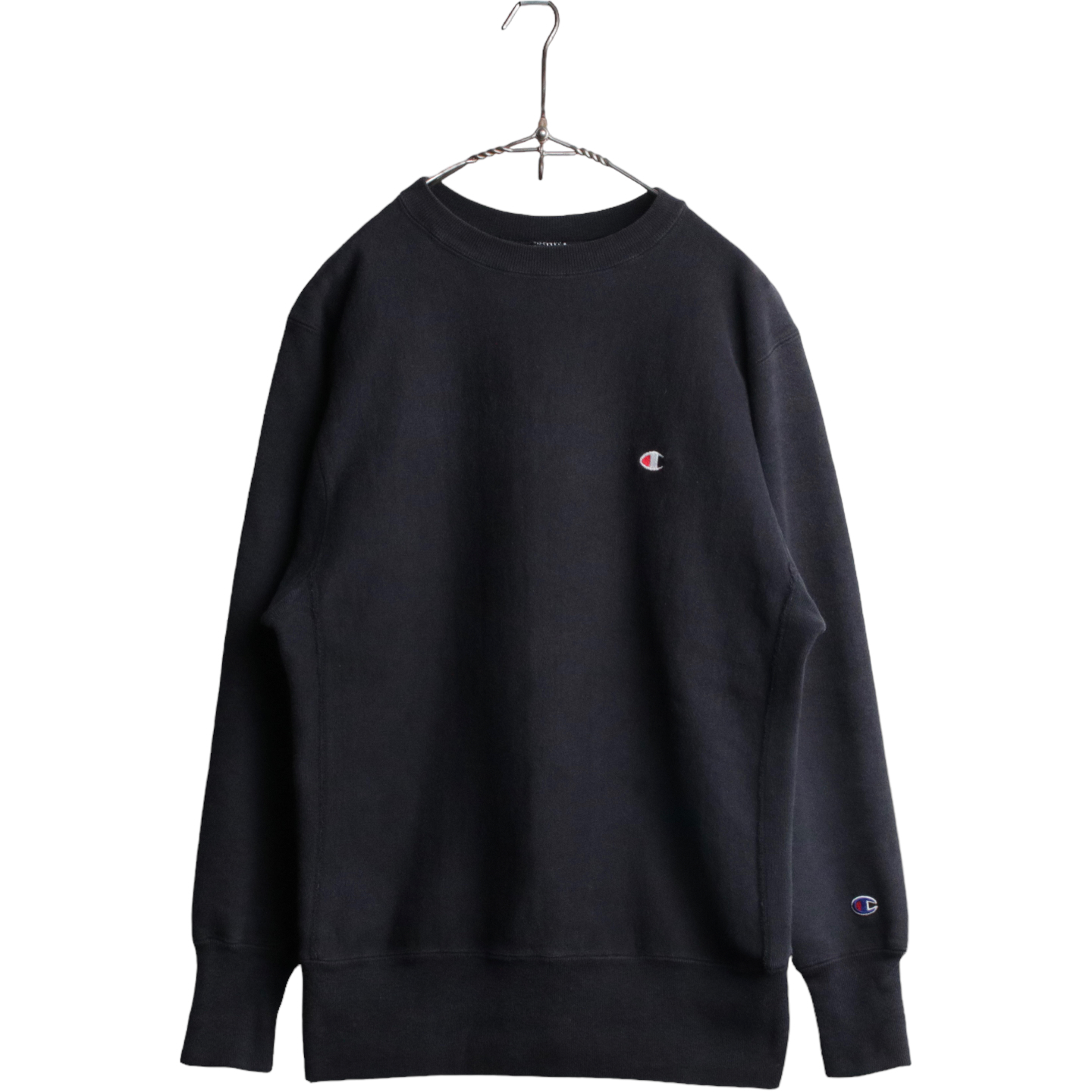 Champion リバースウィーブ　Black Vintage