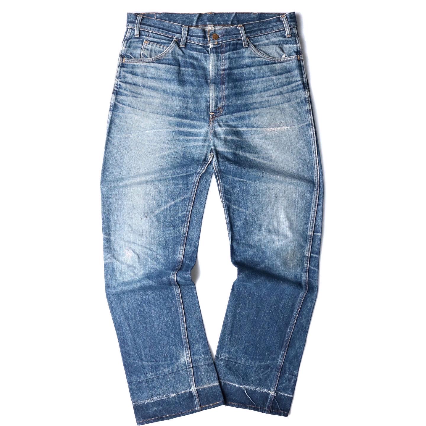 60s Levis リーバイス 607 BigE デニムジーンズ シューカット ブーツ