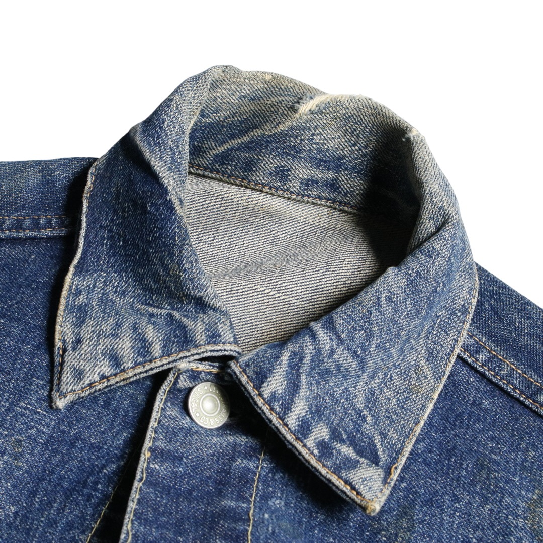 50s Levis リーバイス 507XX 2nd セカンド デニムジャケット ボタン裏無刻印 38程