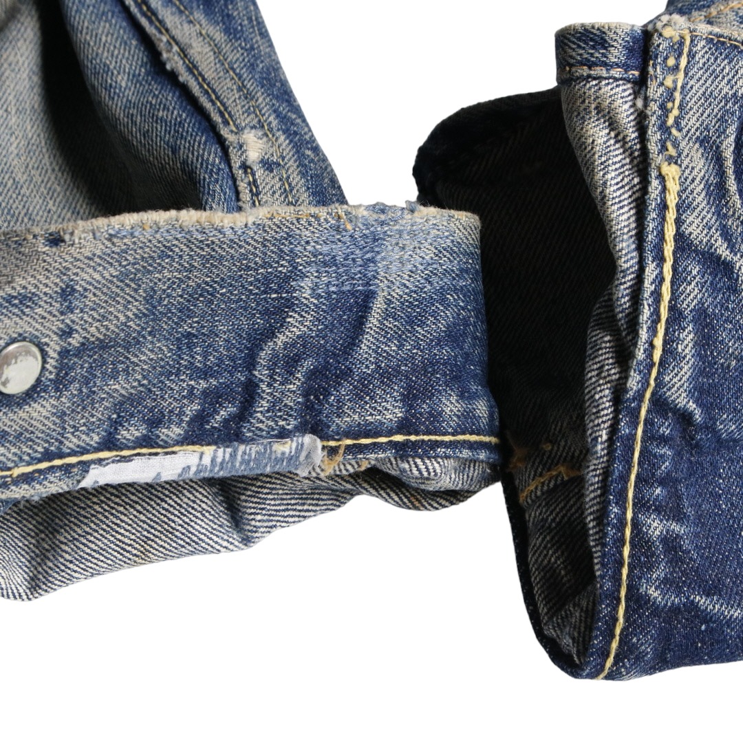 50s Levis リーバイス 507XX 2nd セカンド デニムジャケット ボタン裏無刻印 38程