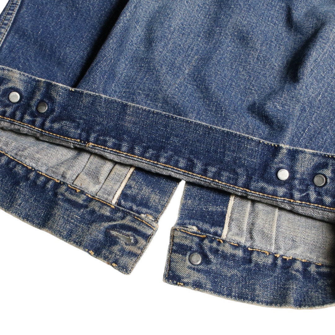 50s Levis リーバイス 507XX 2nd セカンド デニムジャケット ボタン裏無刻印 38程