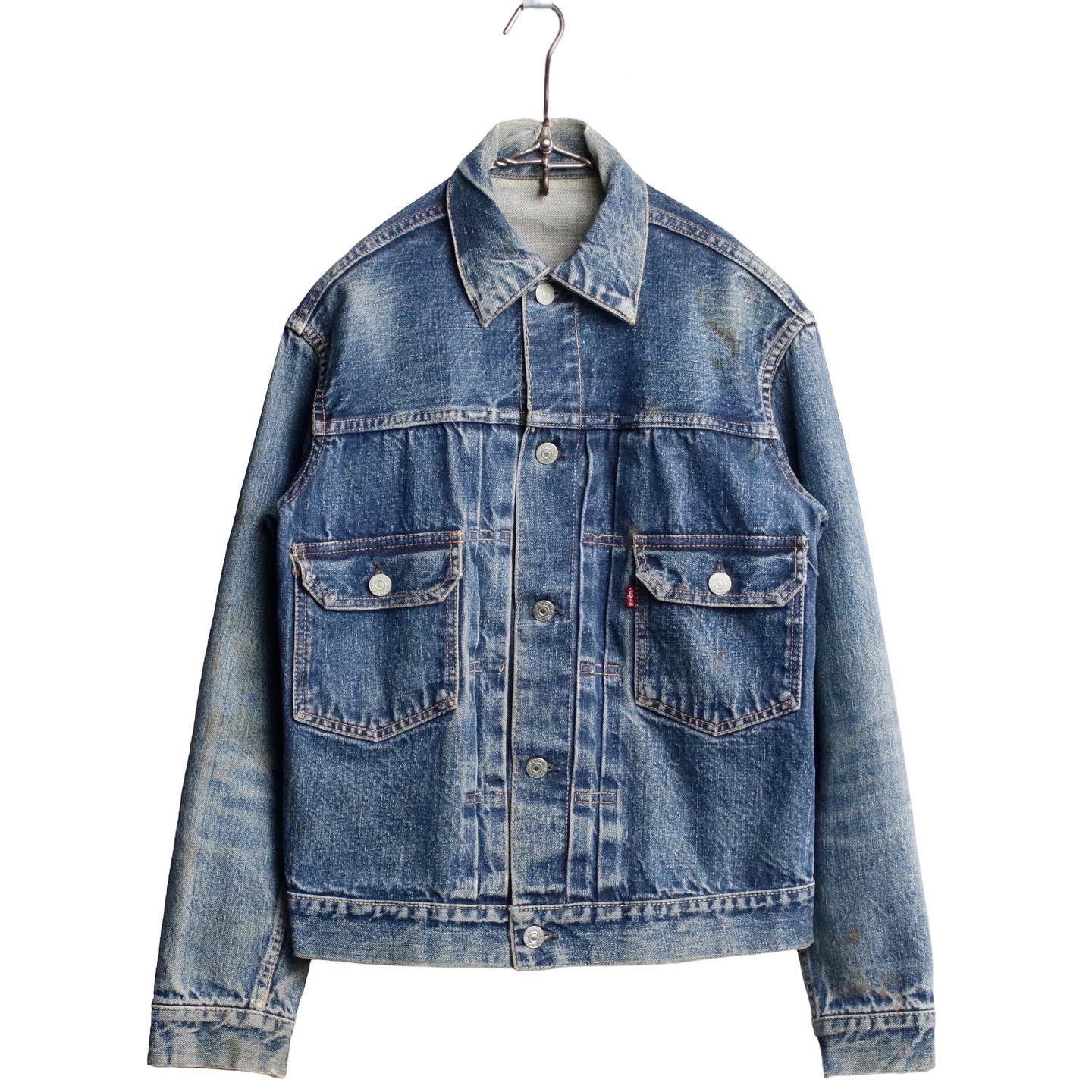 LEVI'S】507XX 2nd Denim Jacket着丈59cm - Gジャン/デニムジャケット