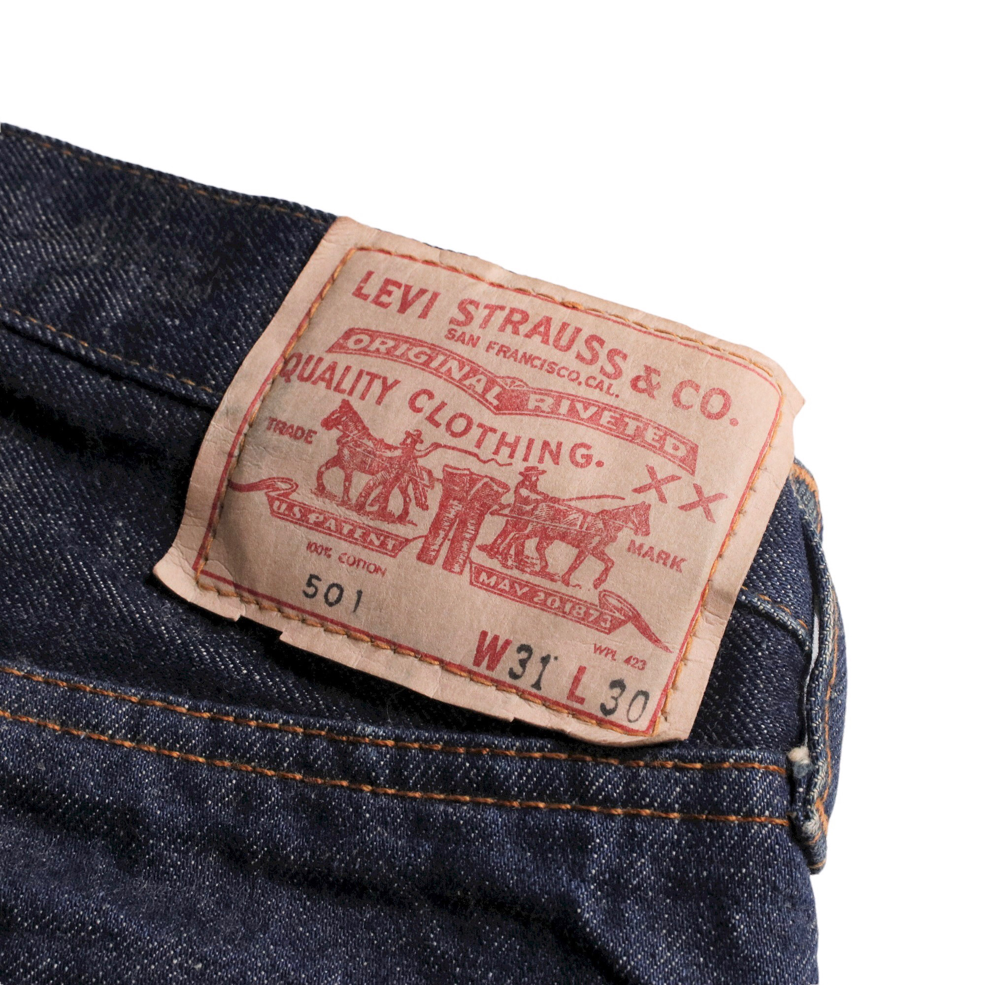 ウエスト345cm60s ヴィンテージ Levi's リーバイス 501 BigE ビッグE