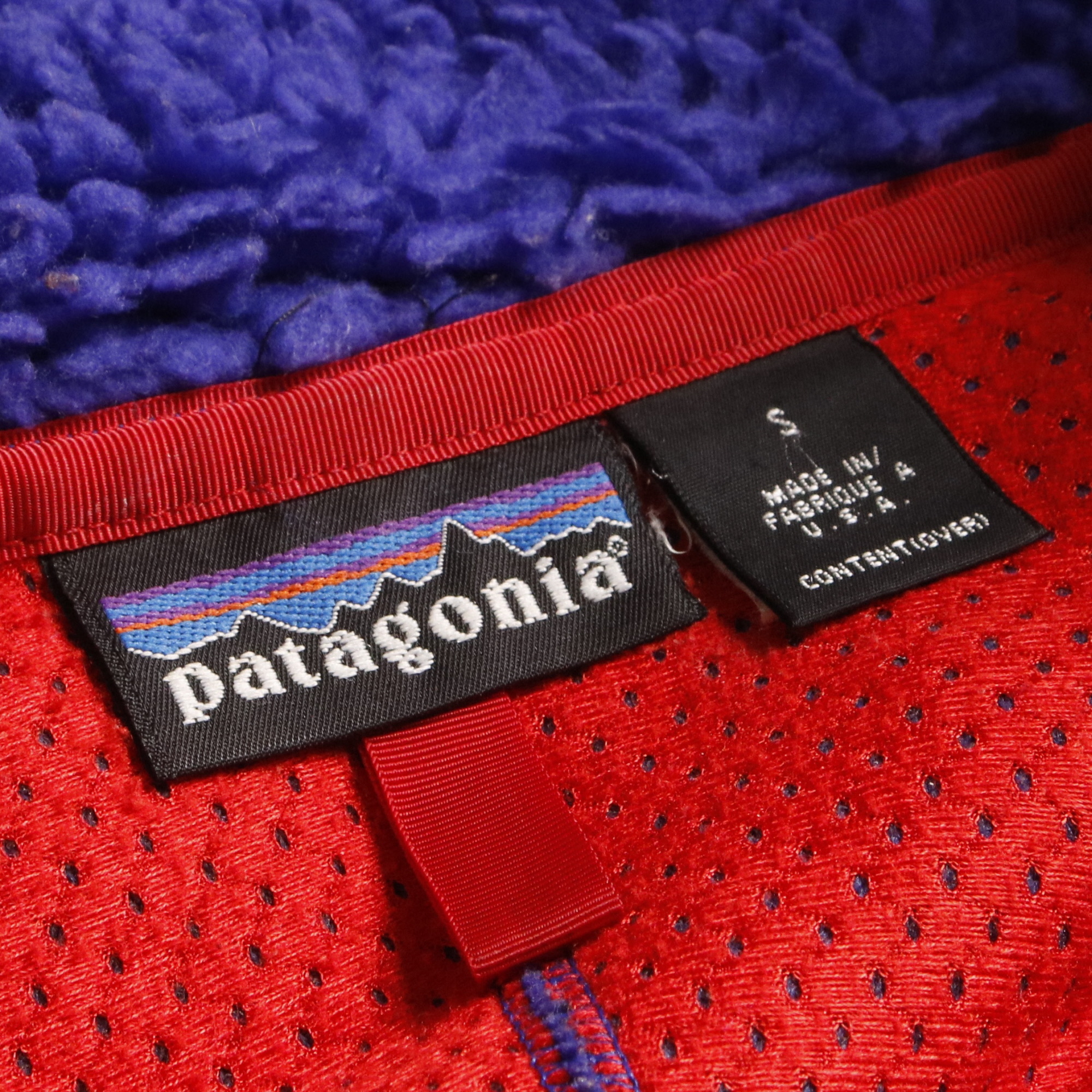 2000年USA製 patagonia パタゴニア　フルジップフリースジャケット