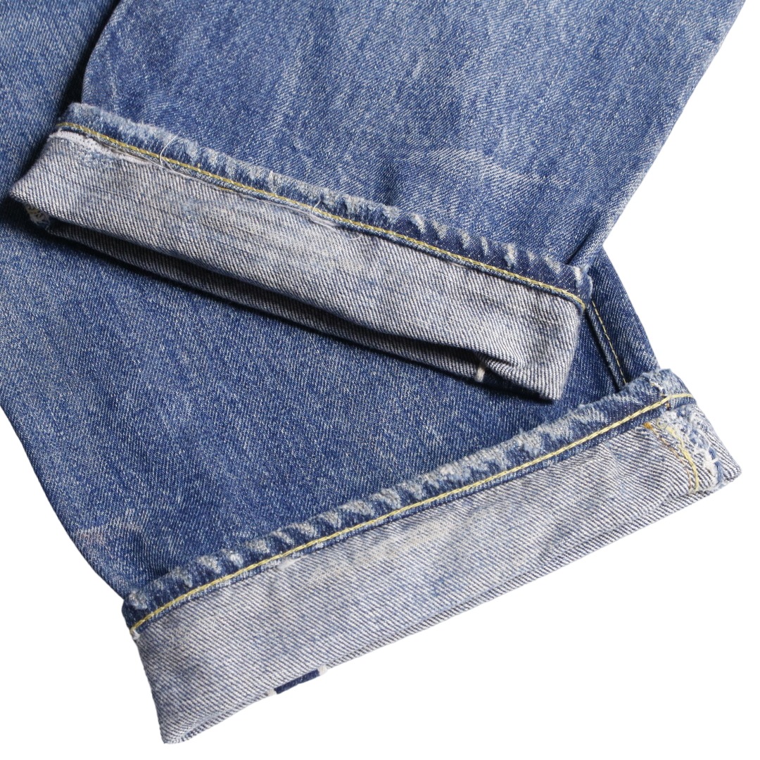 60s Levis リーバイス 501 BigE ビッグE デニムジーンズ Vステッチ 足長R ボタン裏刻印6 W31L27