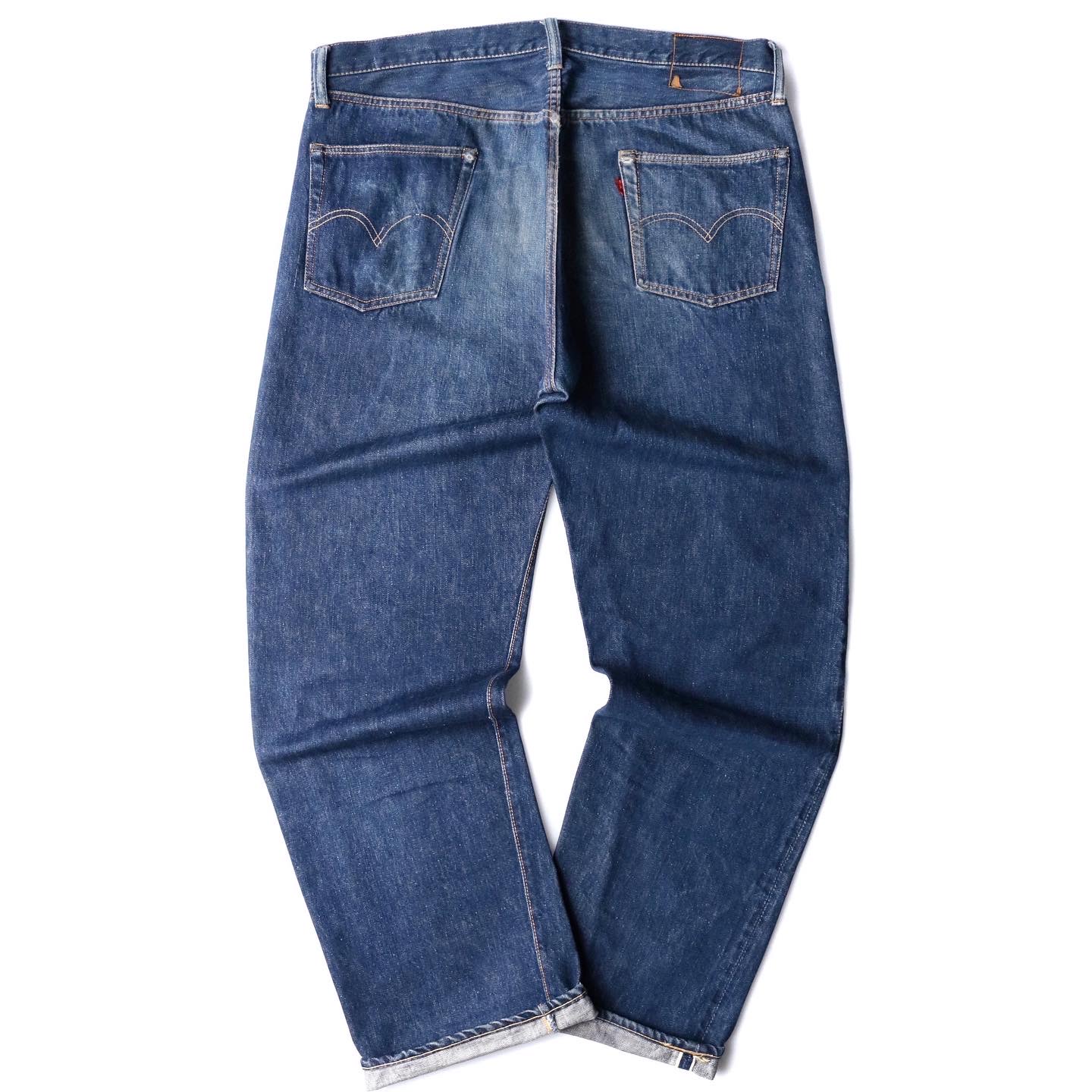 50s Levis リーバイス 501ZXX デニム ジーンズ レザーパッチ 濃紺