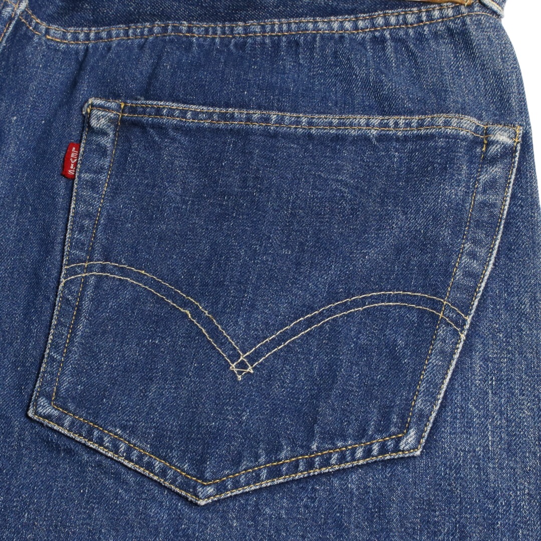 40s Levis リーバイス 501XX 46モデル デニムジーンズ 片面タブ レザー