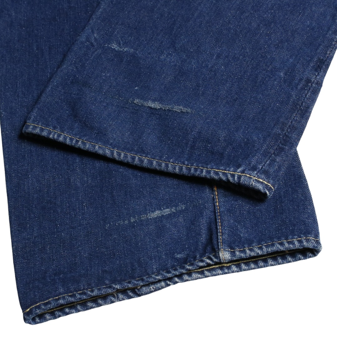 40s Levis リーバイス 501XX 46モデル デニムジーンズ 片面タブ レザーパッチ W36L33