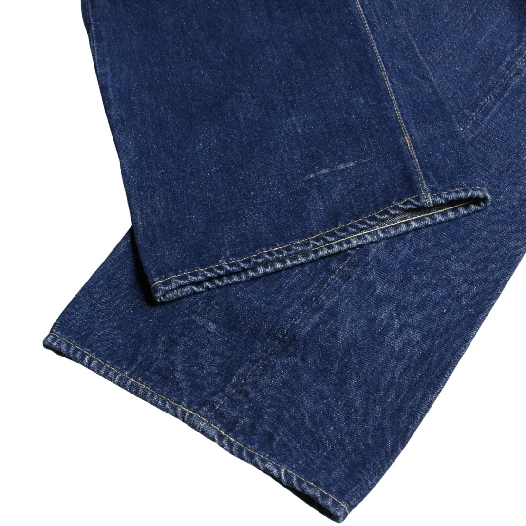 40s Levis リーバイス 501XX 46モデル デニムジーンズ 片面タブ レザーパッチ W36L33