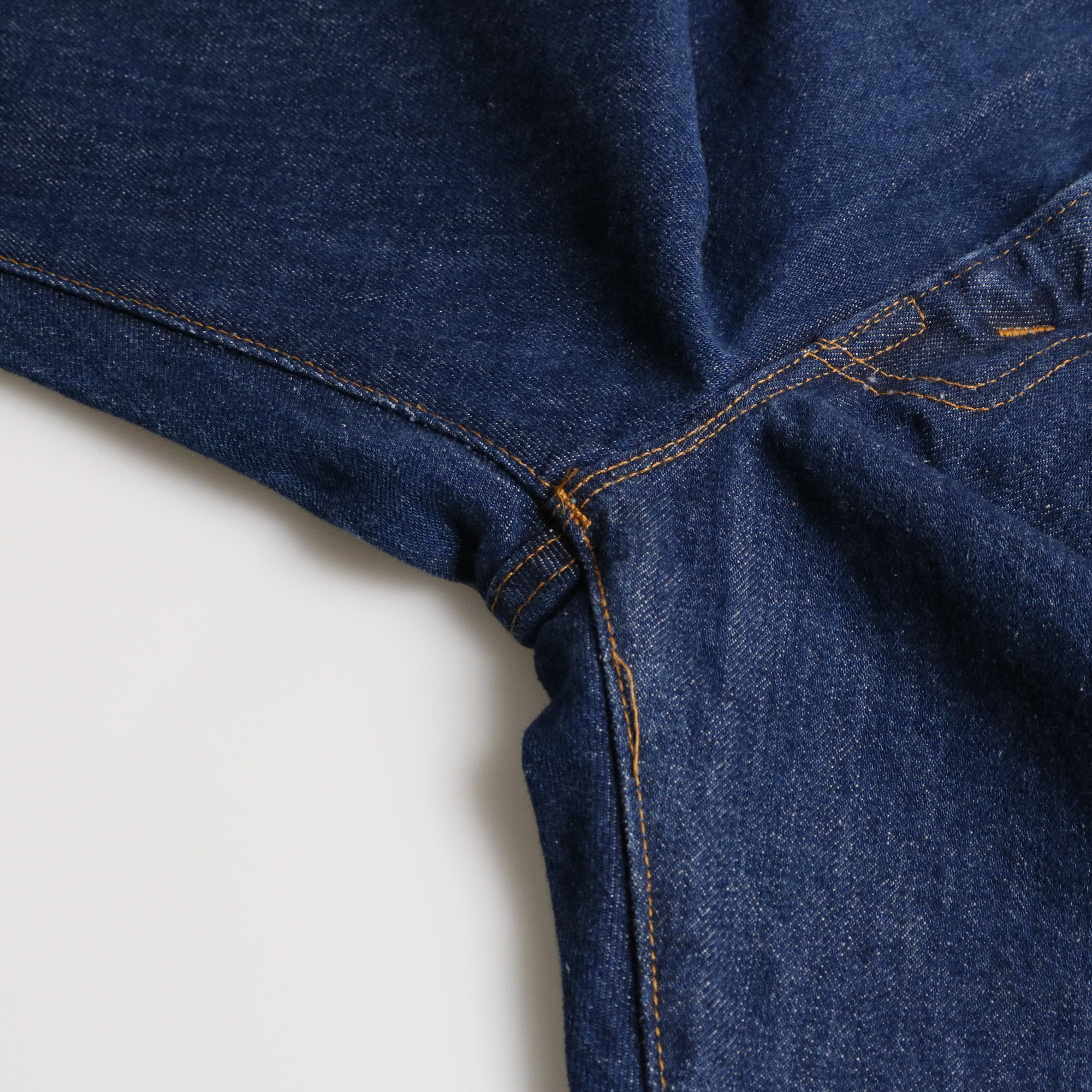 70s ヴィンテージ Levis リーバイス 517 スモールe シングル デニム ジーンズ ブーツカット 濃紺 インディゴ W38L30