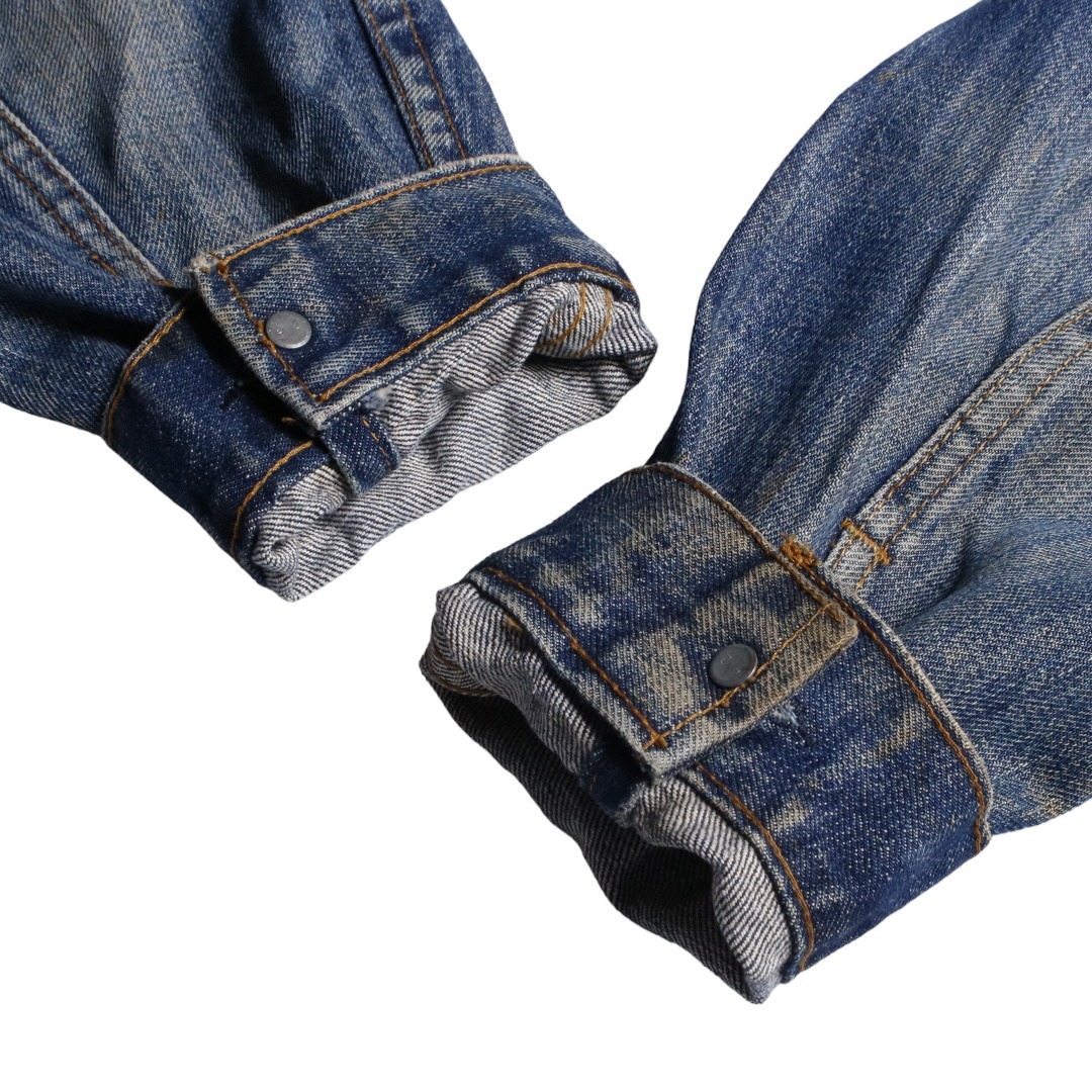 80s Levis リーバイス 70505-0217 スモールe デニムジャケット ケアタグ ボタン裏刻印522 40