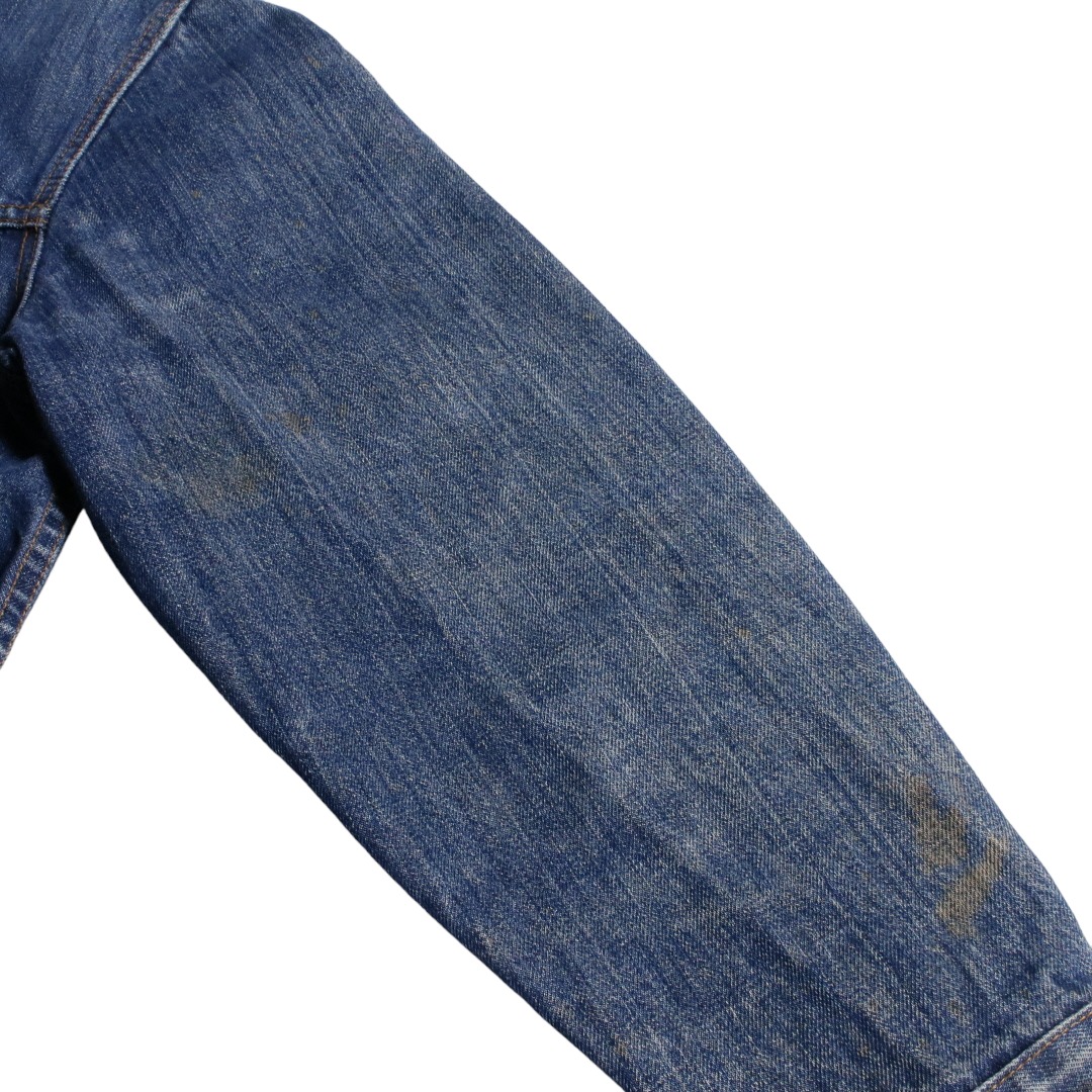 80s Levis リーバイス 70505-0217 スモールe デニムジャケット ケアタグ ボタン裏刻印522 40