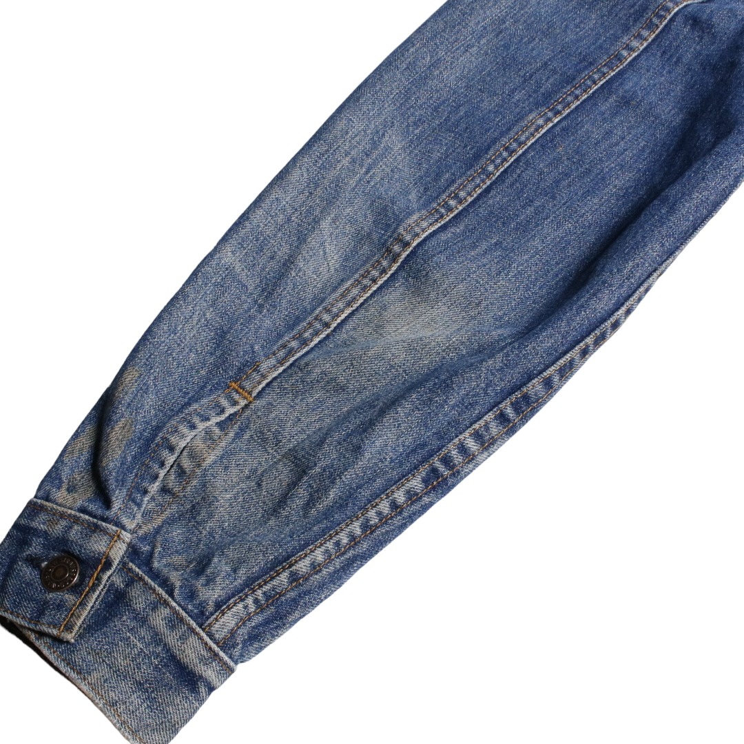 80s Levis リーバイス 70505-0217 スモールe デニムジャケット ケアタグ ボタン裏刻印522 40