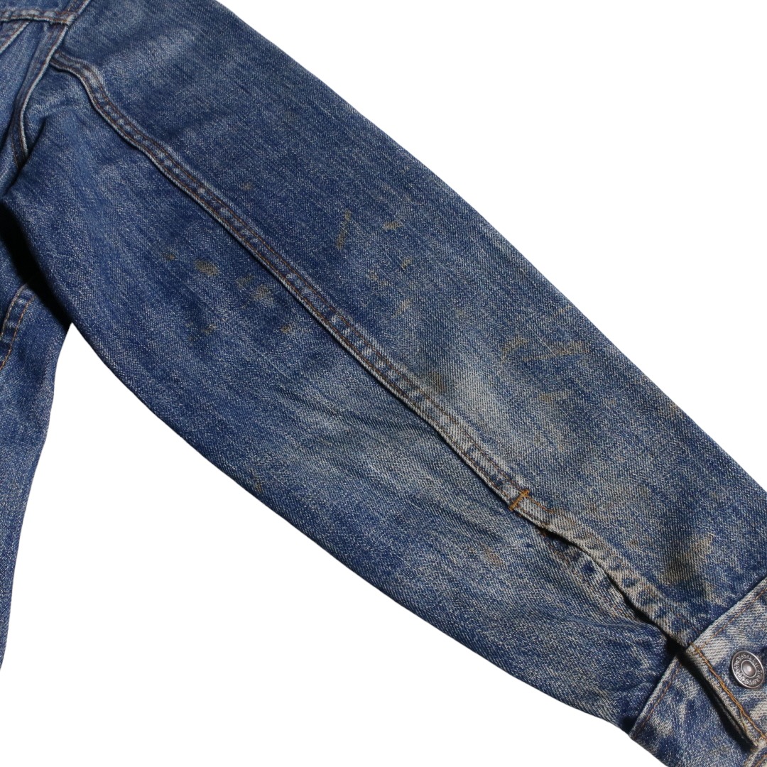 80s Levis リーバイス 70505-0217 スモールe デニムジャケット ケアタグ ボタン裏刻印522 40