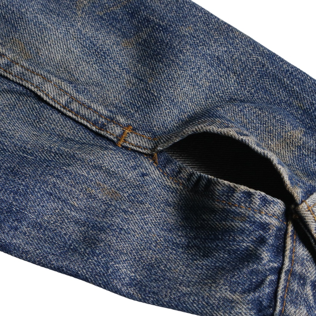 80s Levis リーバイス 70505-0217 スモールe デニムジャケット ケアタグ ボタン裏刻印522 40