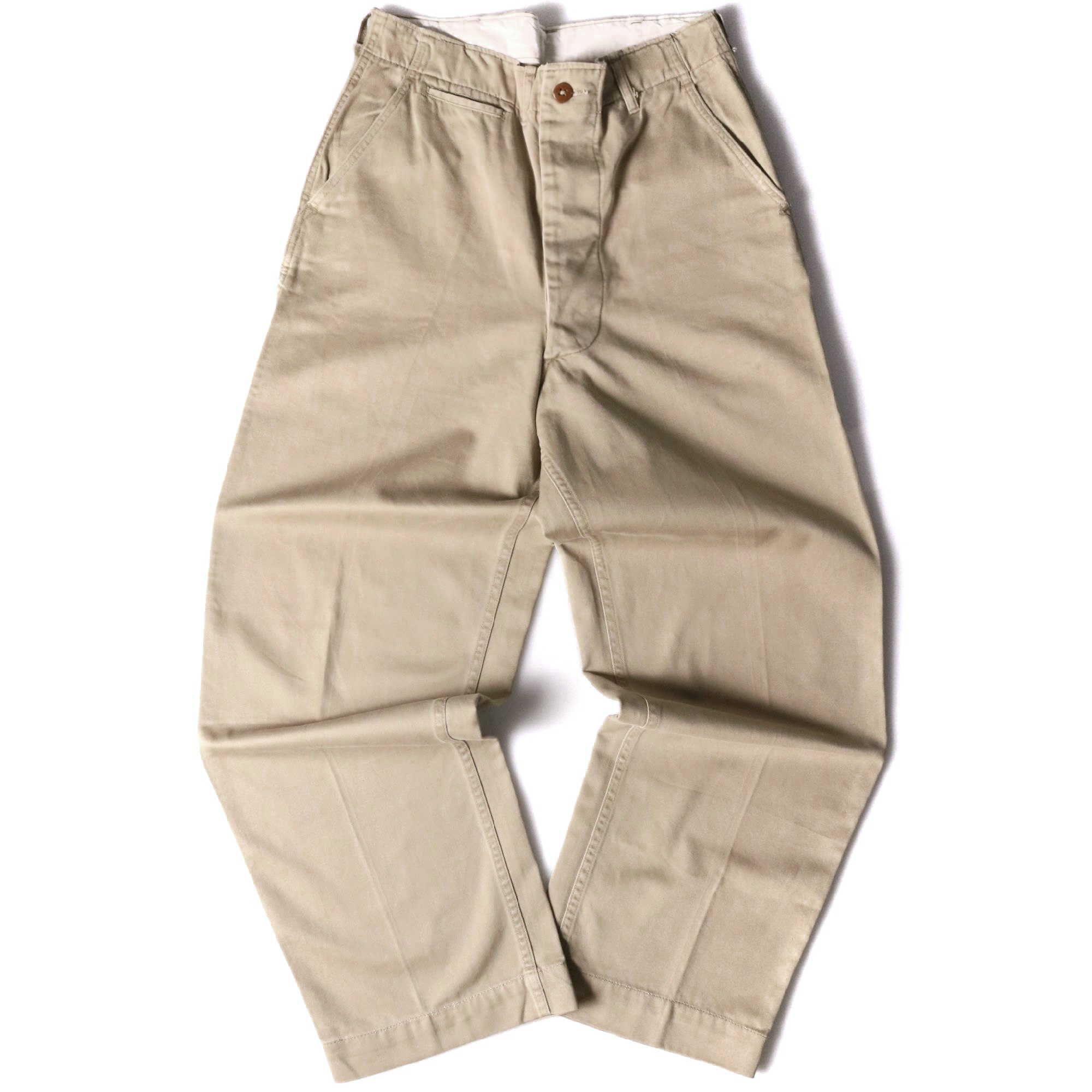 US ARMY vintage chino チノパン 45カーキ - チノパン