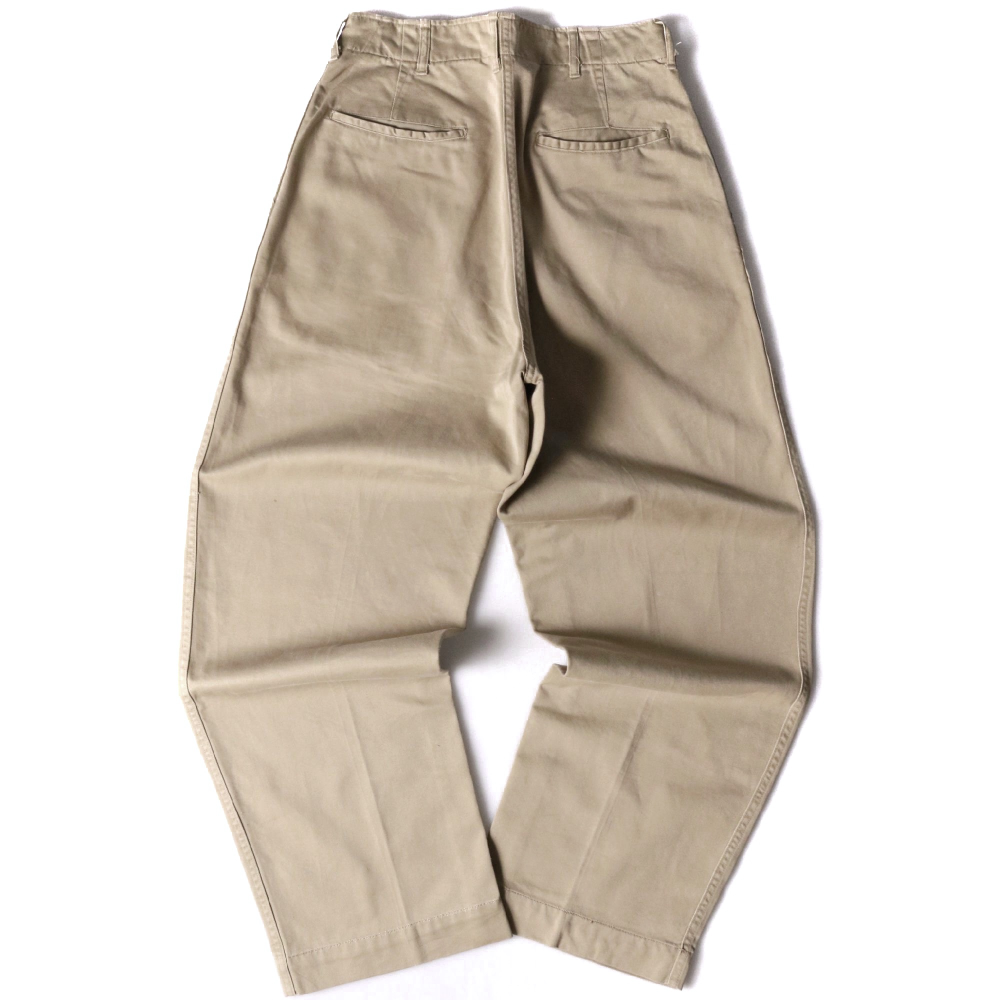 40's USMC chino trousers チノパン 尿素ボタン 直販 メンズ