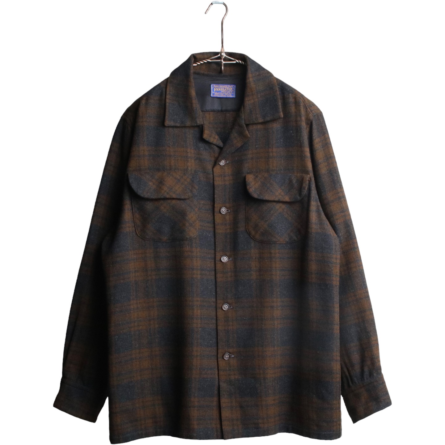 50s ペンドルトン PENDLETON ウールシャツ ビンテージ ボードシャツ