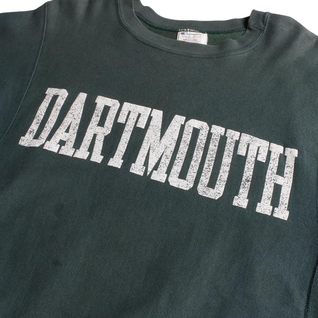 80s Champion チャンピオン リバースウィーブスウェット トリコタグ 二枚タグ DARTMOUTH ダートマス M