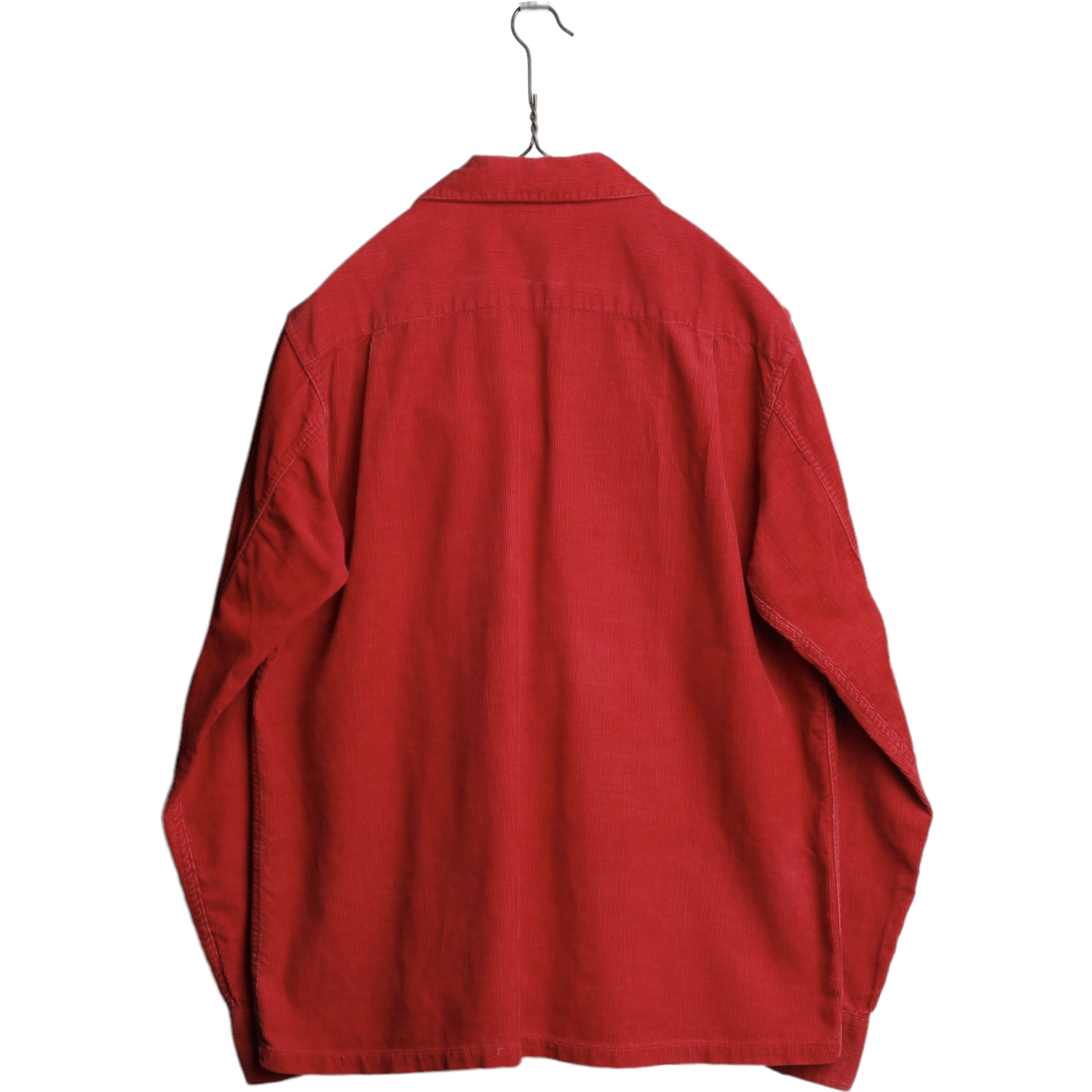レギュラー！アメリカ製 KINFOLK キンフォーク コーデュロイシャツ 赤