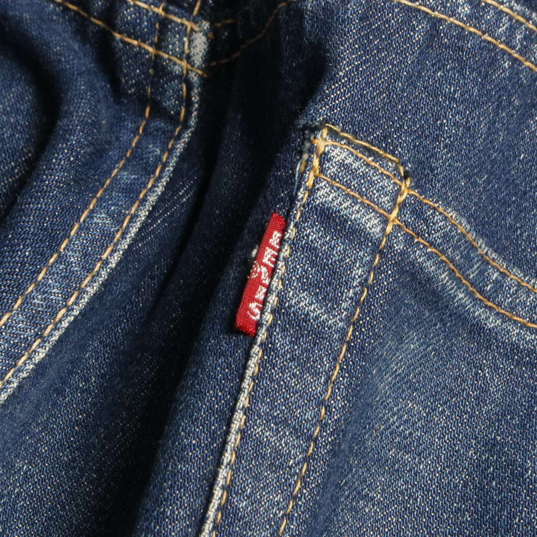 60s Levis リーバイス 501 BigE ビッグE デニムジーンズ Vステッチ ボタン裏刻印6 足長R 濃紺 W31L28.5