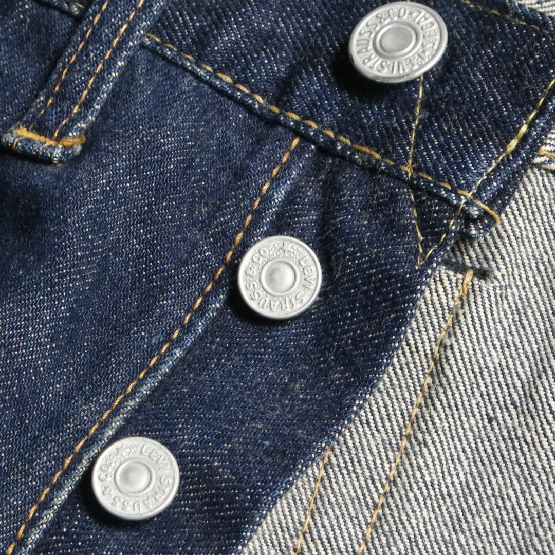 60s Levis リーバイス 501 BigE ビッグE デニムジーンズ Vステッチ ボタン裏刻印6 足長R 濃紺 W31L28.5