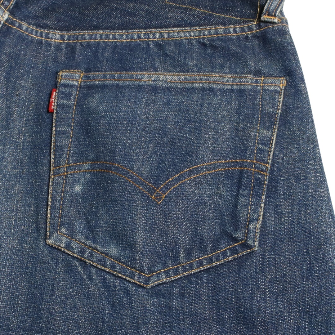 60s Levis リーバイス 501 BigE ビッグE デニムジーンズ Vステッチ ボタン裏刻印6 足長R 濃紺 W31L28.5