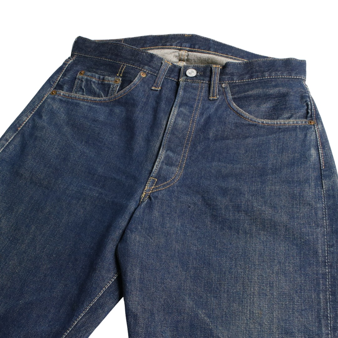 60s Levis リーバイス 501 BigE ビッグE デニムジーンズ Vステッチ ボタン裏刻印6 足長R 濃紺 W31L28.5