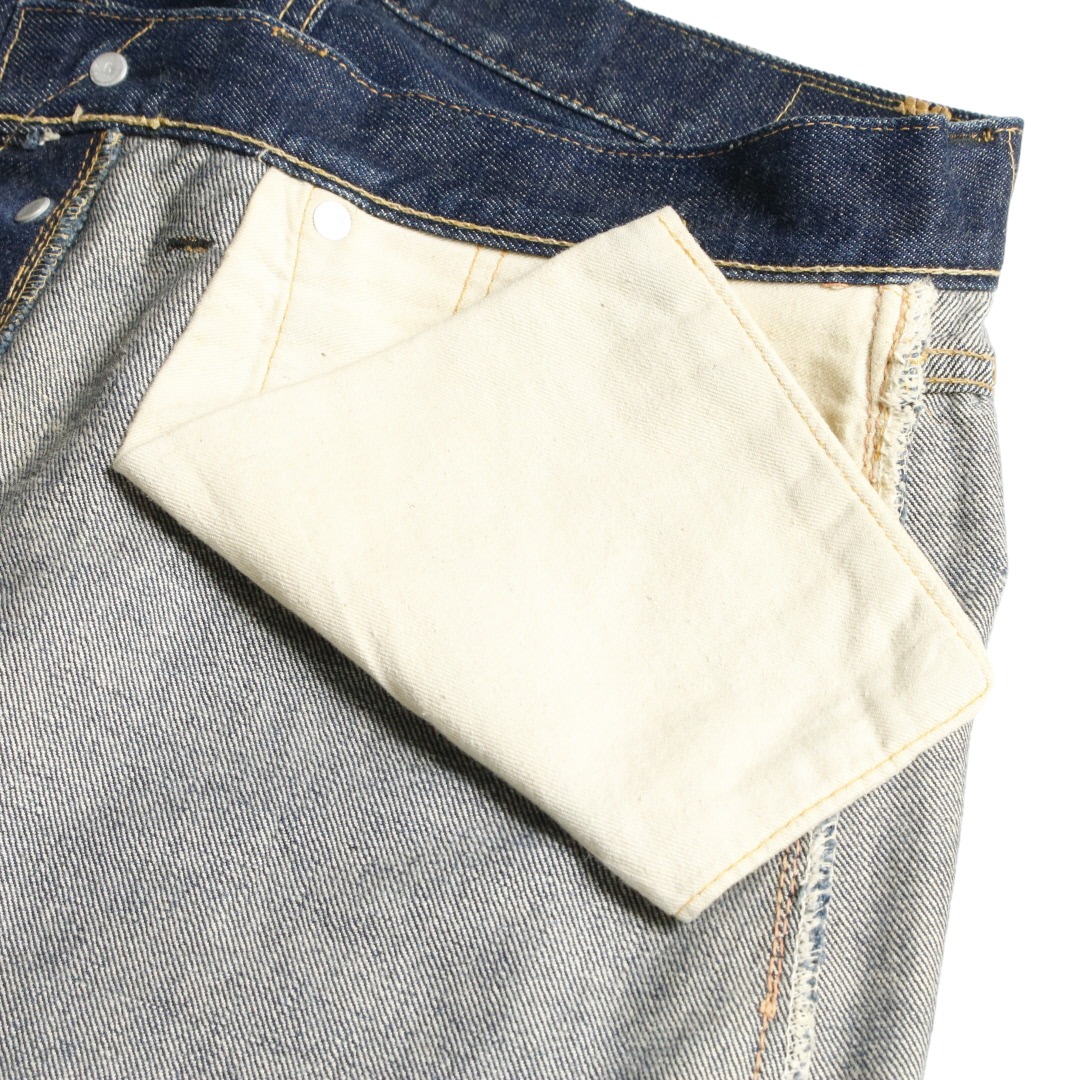 60s Levis リーバイス 501 BigE ビッグE デニムジーンズ Vステッチ ボタン裏刻印6 足長R 濃紺 W31L28.5