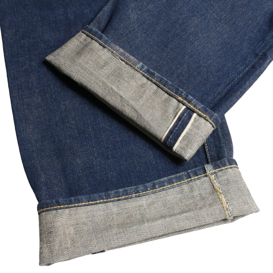 60s Levis リーバイス 501 BigE ビッグE デニムジーンズ Vステッチ ボタン裏刻印6 足長R 濃紺 W31L28.5